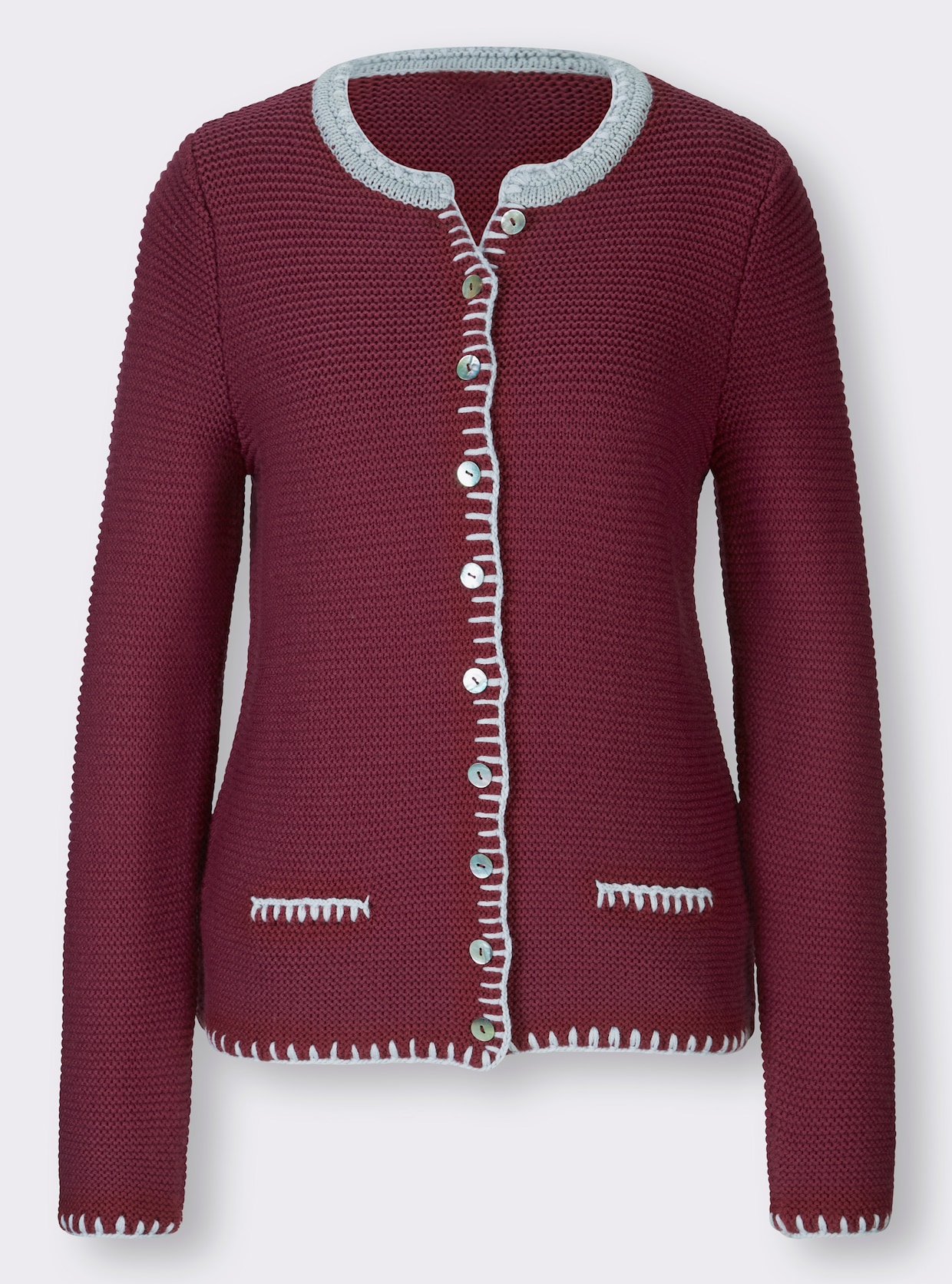 heine Cardigan - bordeaux