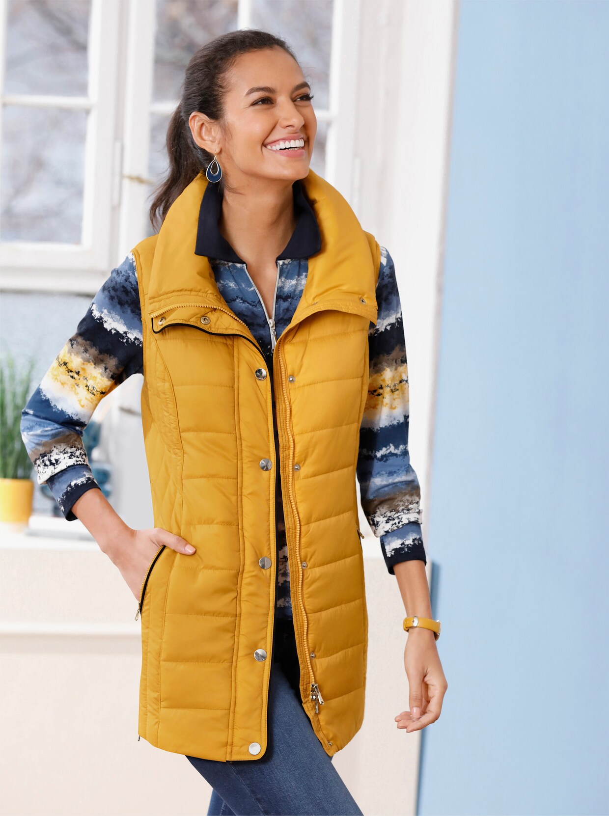 Bodywarmer - oker