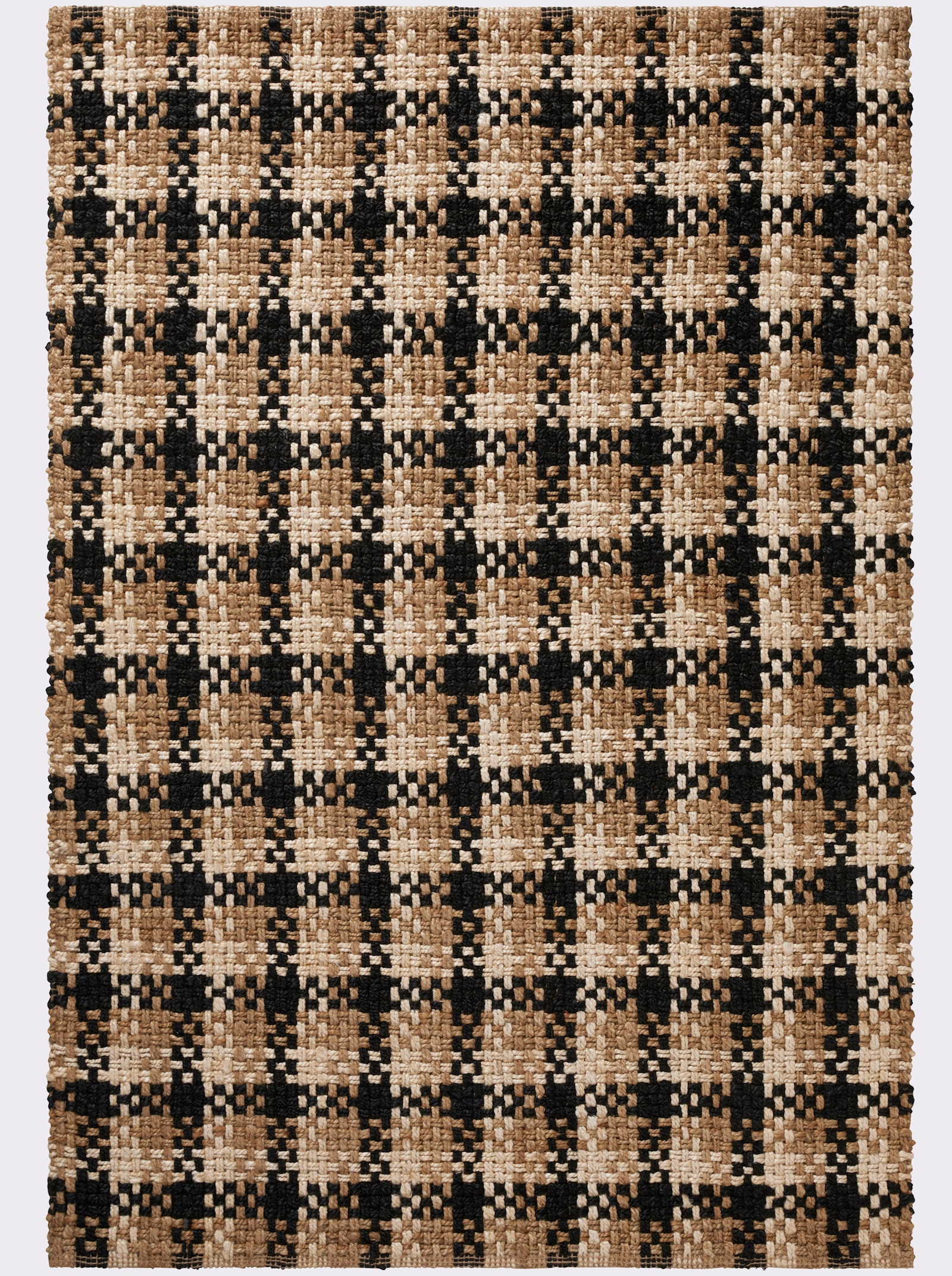 heine home Teppich - natur-schwarz