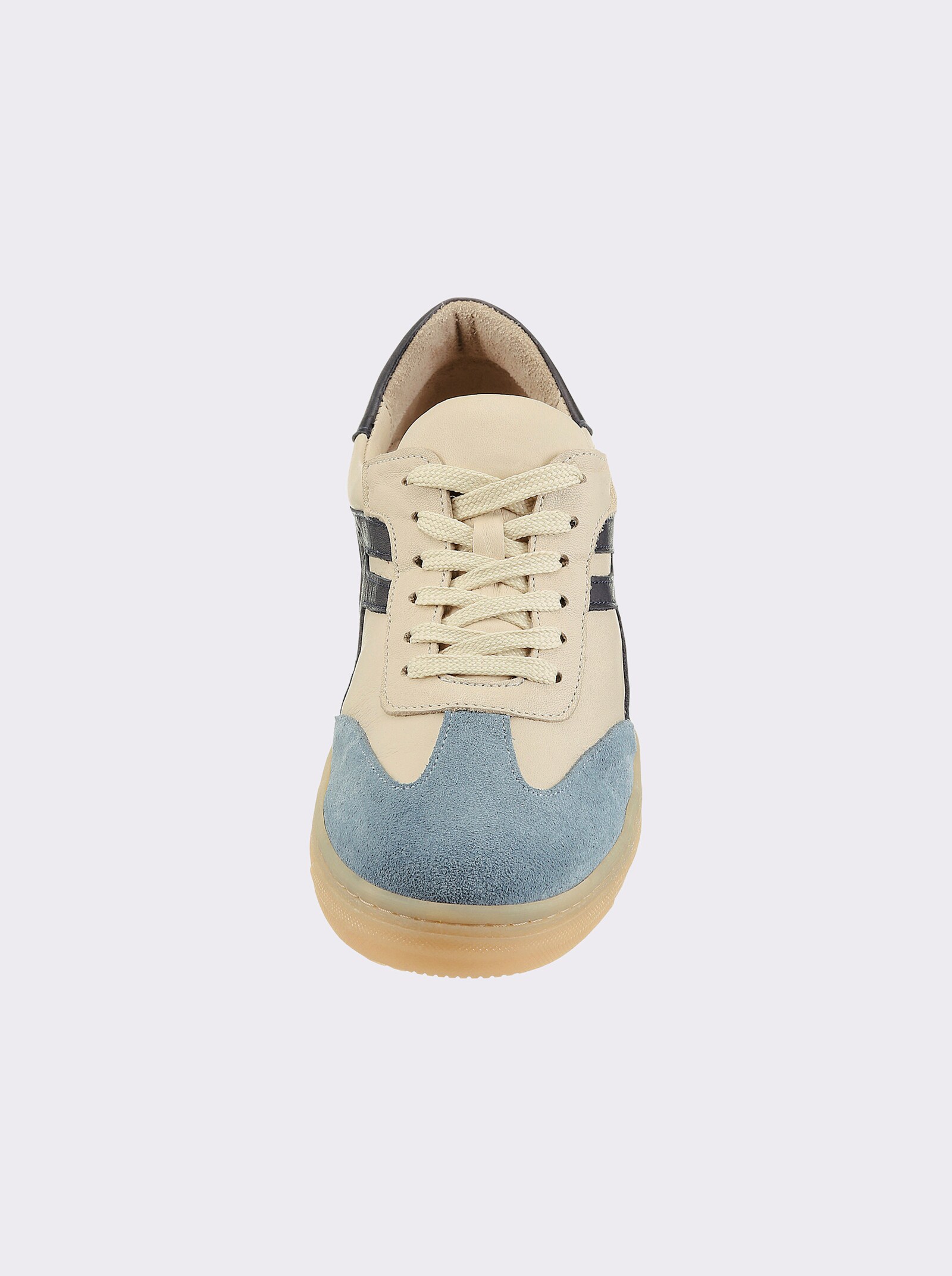 Andrea Conti Sneaker - creme-blau