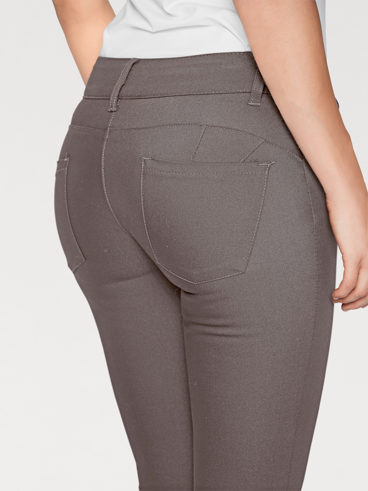 heine Bauchweg-Hose - taupe