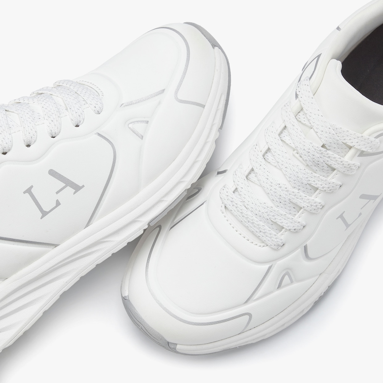 LASCANA Sneaker - weiß/silberfarben