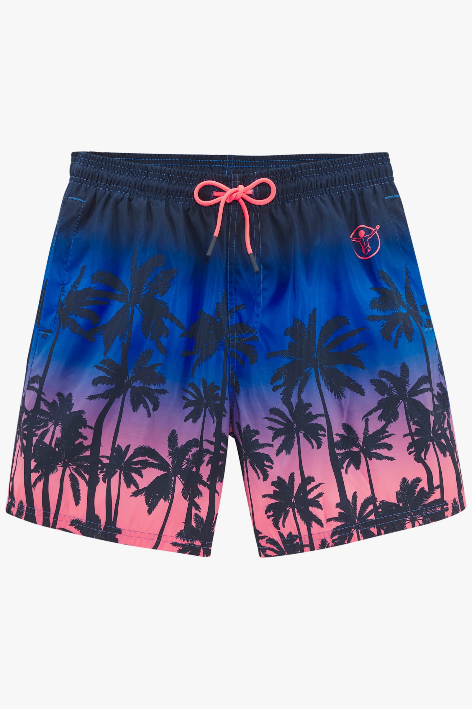 Chiemsee Badeshorts - pink-blau