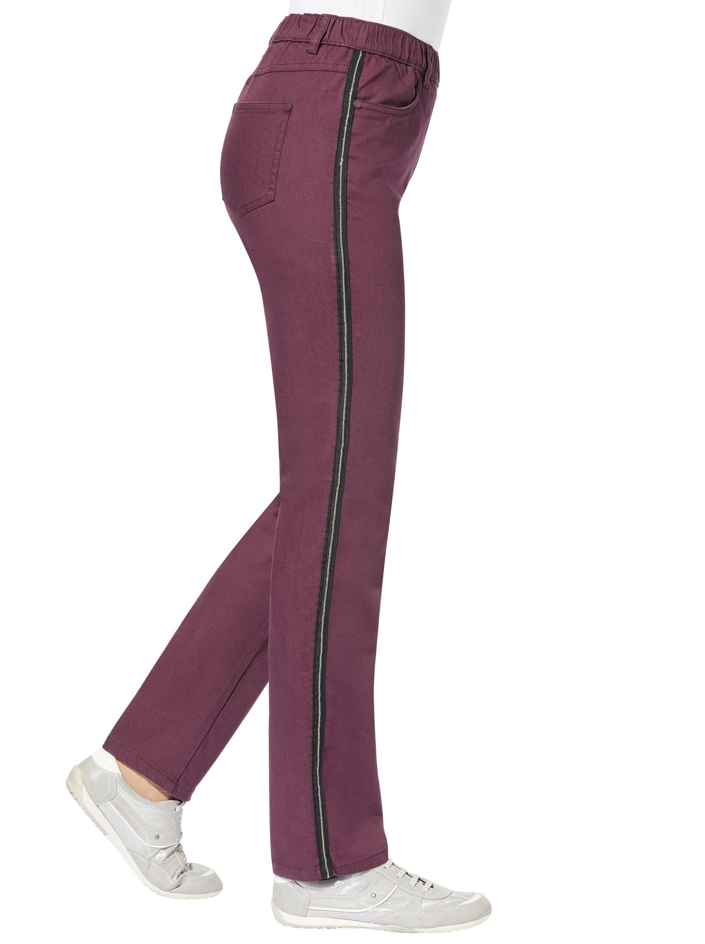 Schlupfjeans - bordeaux