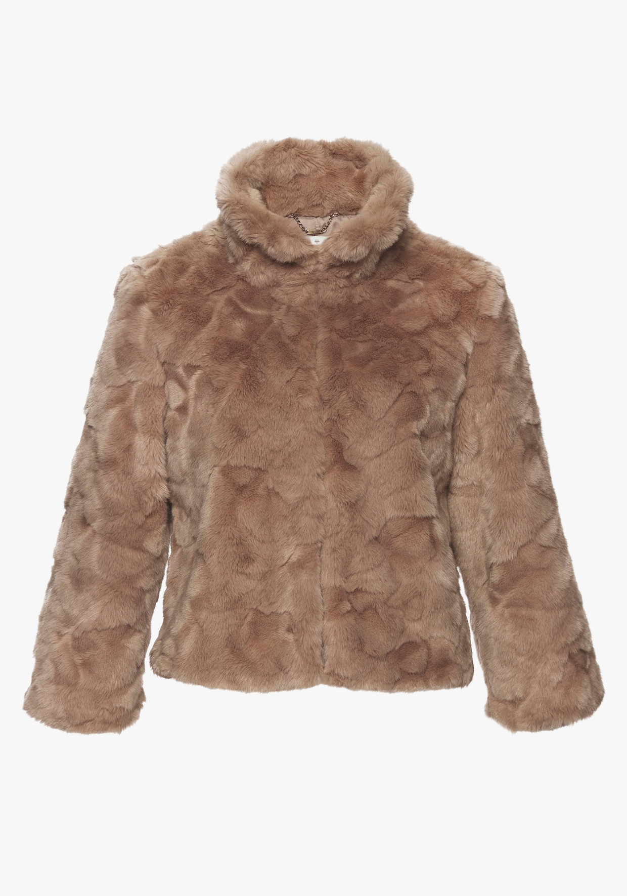 LASCANA Fellimitatjacke - taupe