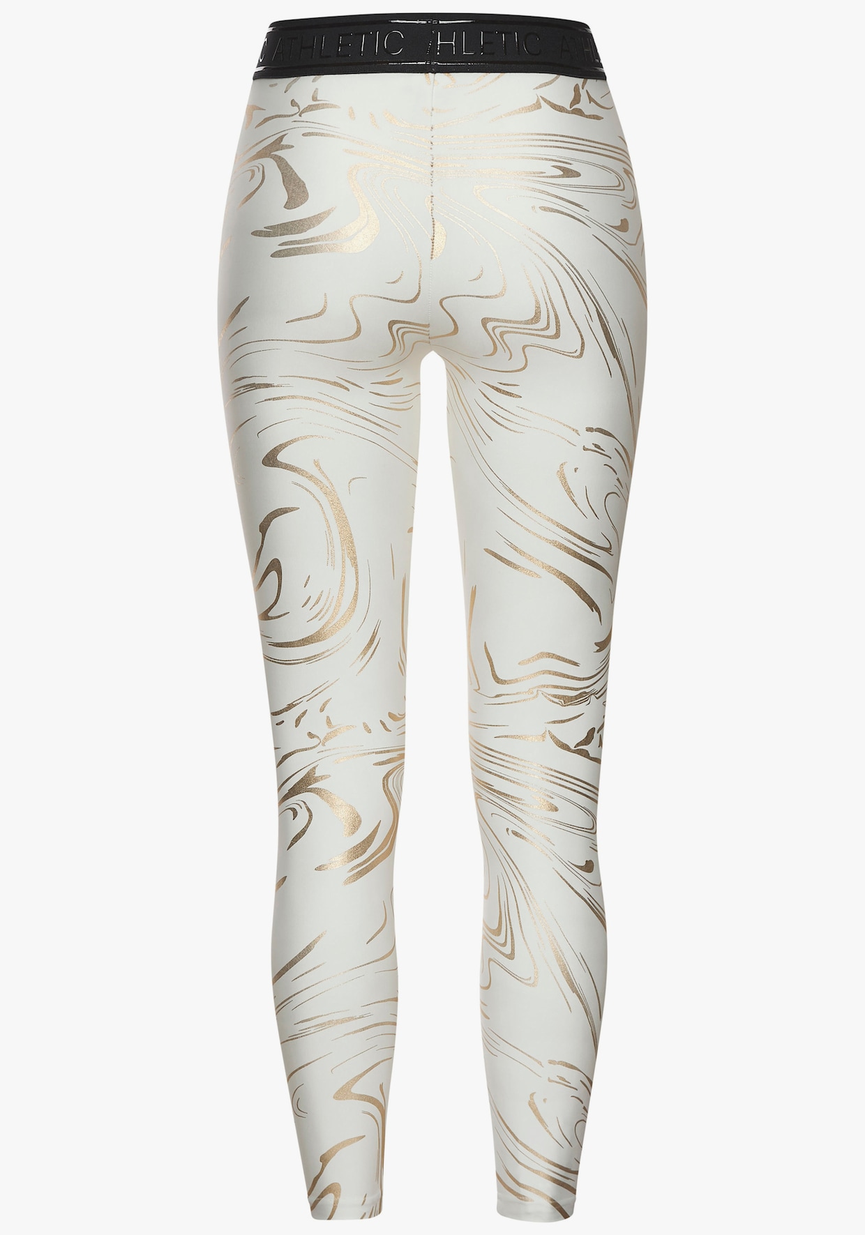 LASCANA ACTIVE Funktionsleggings - weiss, silber