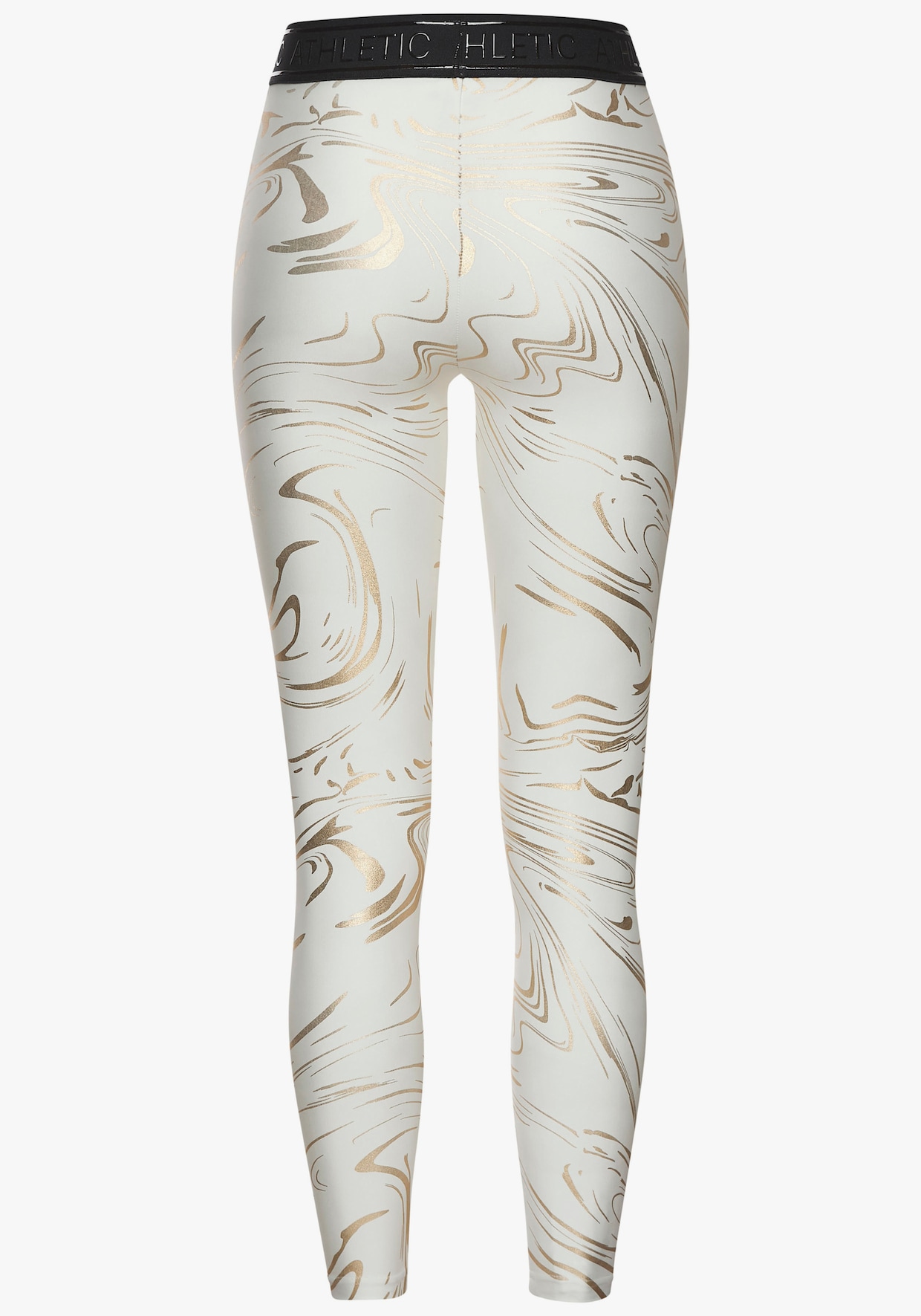 LASCANA ACTIVE Funktionsleggings - weiß, silber