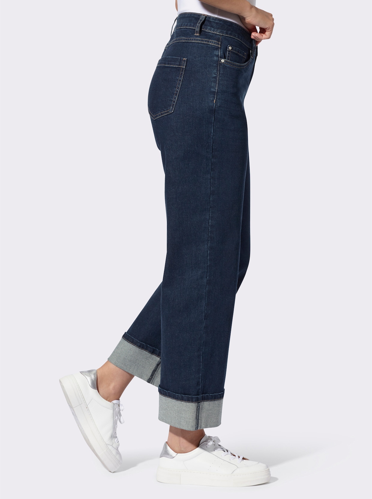 heine 5-Pocket-Jeans - dark blue
