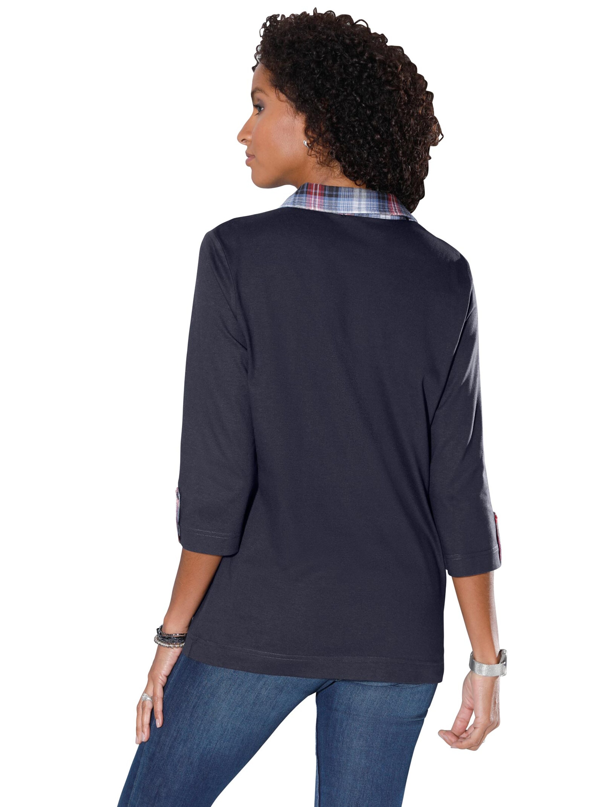 2-in-1-Shirt - marine