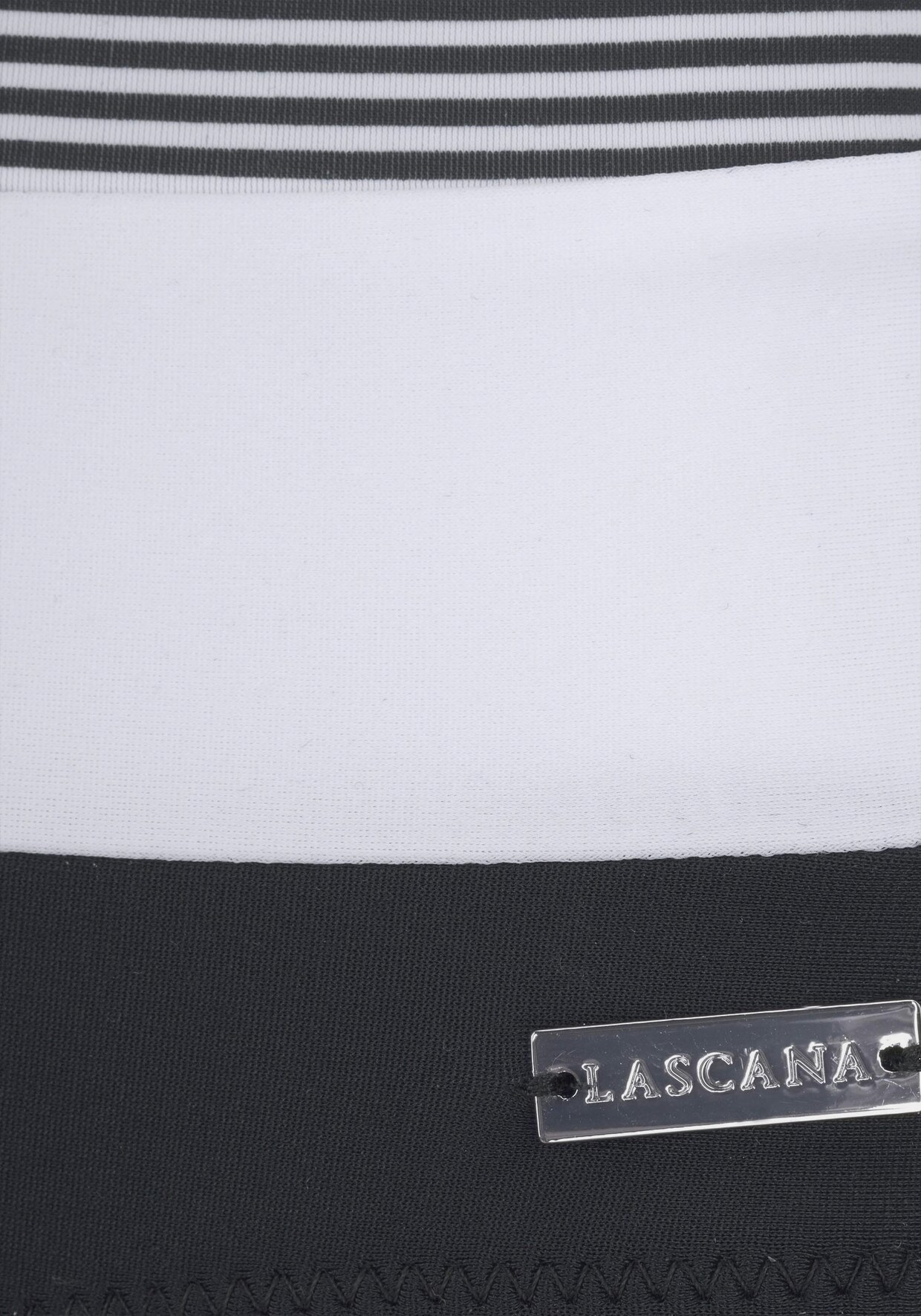 LASCANA Badeanzug - schwarz-weiß