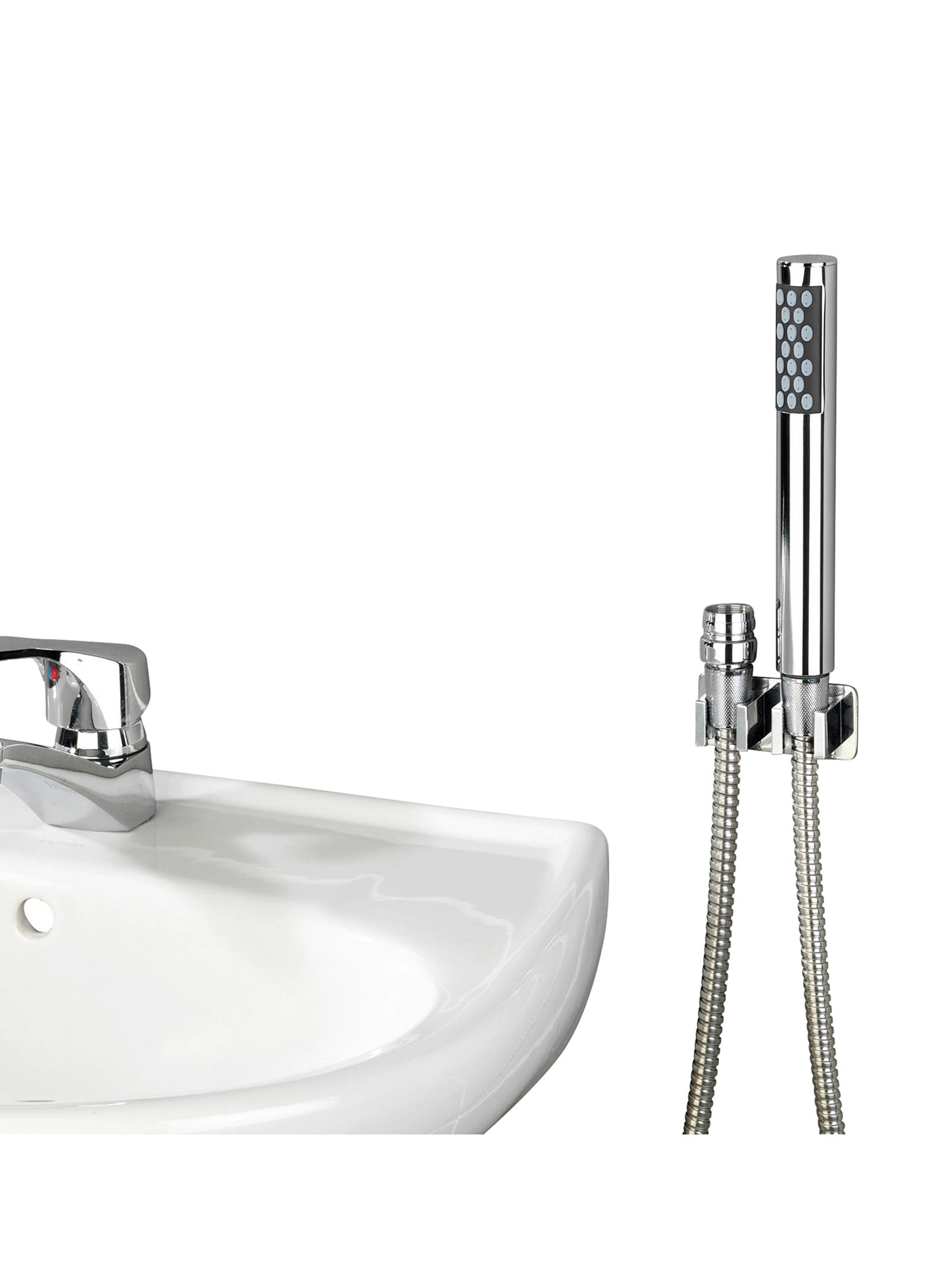 Waschbecken-Brause - silberfarben