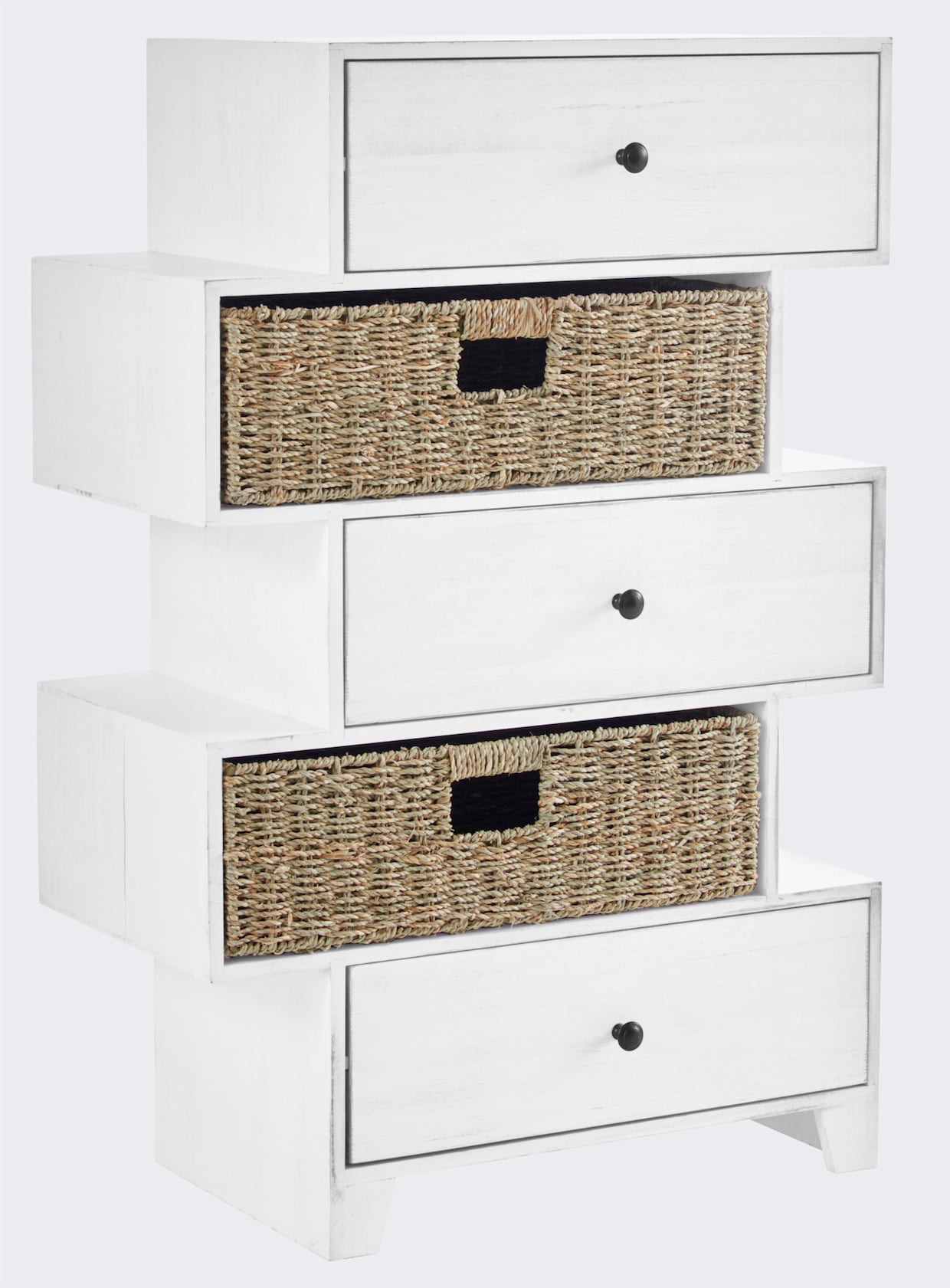 heine home Commode - wit/naturel