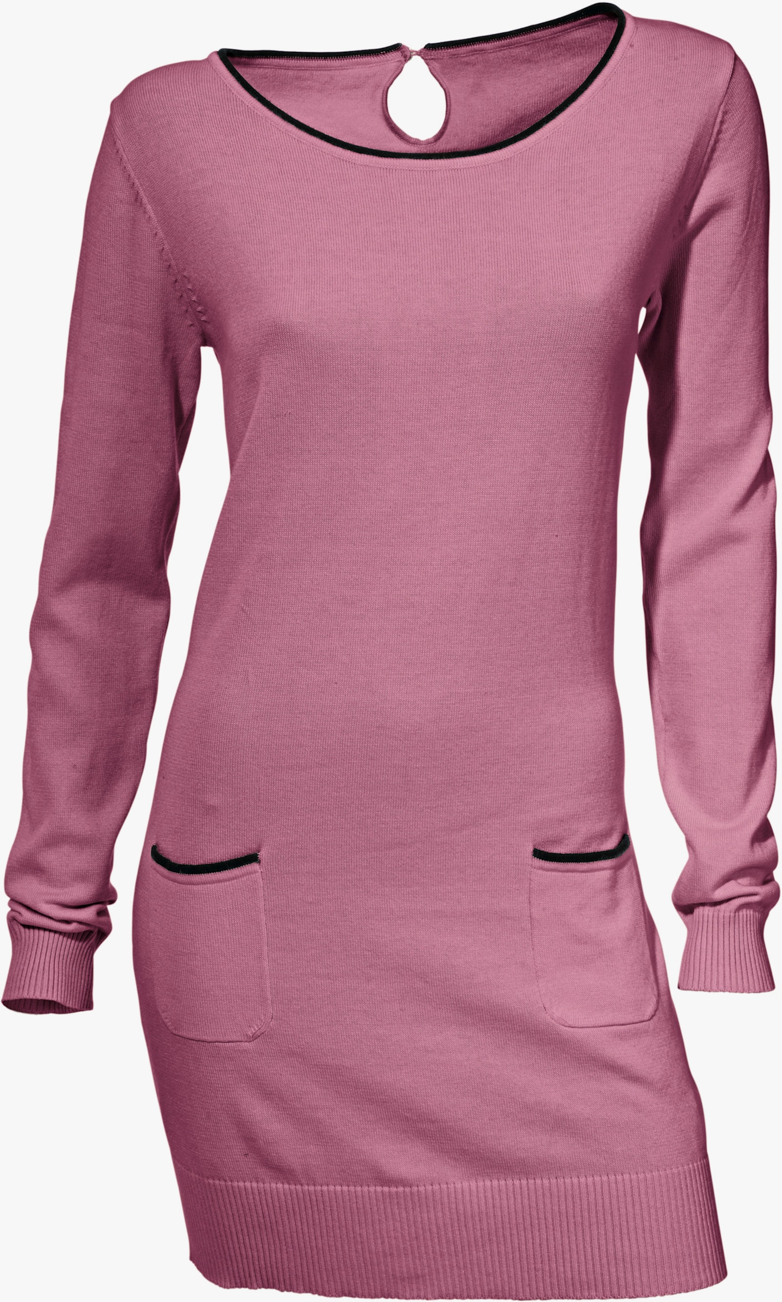 heine Longpullover mit Cut-Outs hinten - mauve