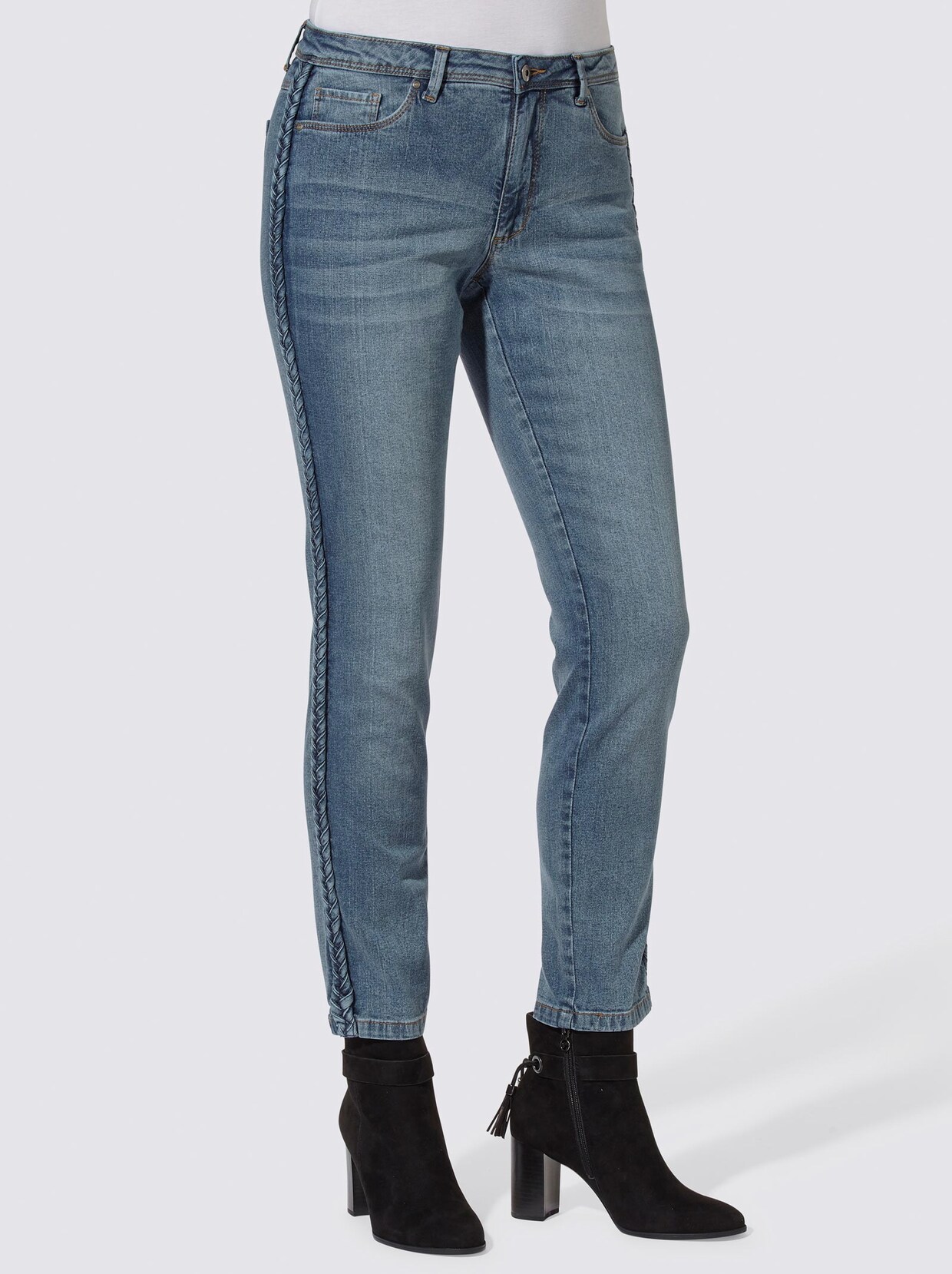 Jeans - blue-stone-washed