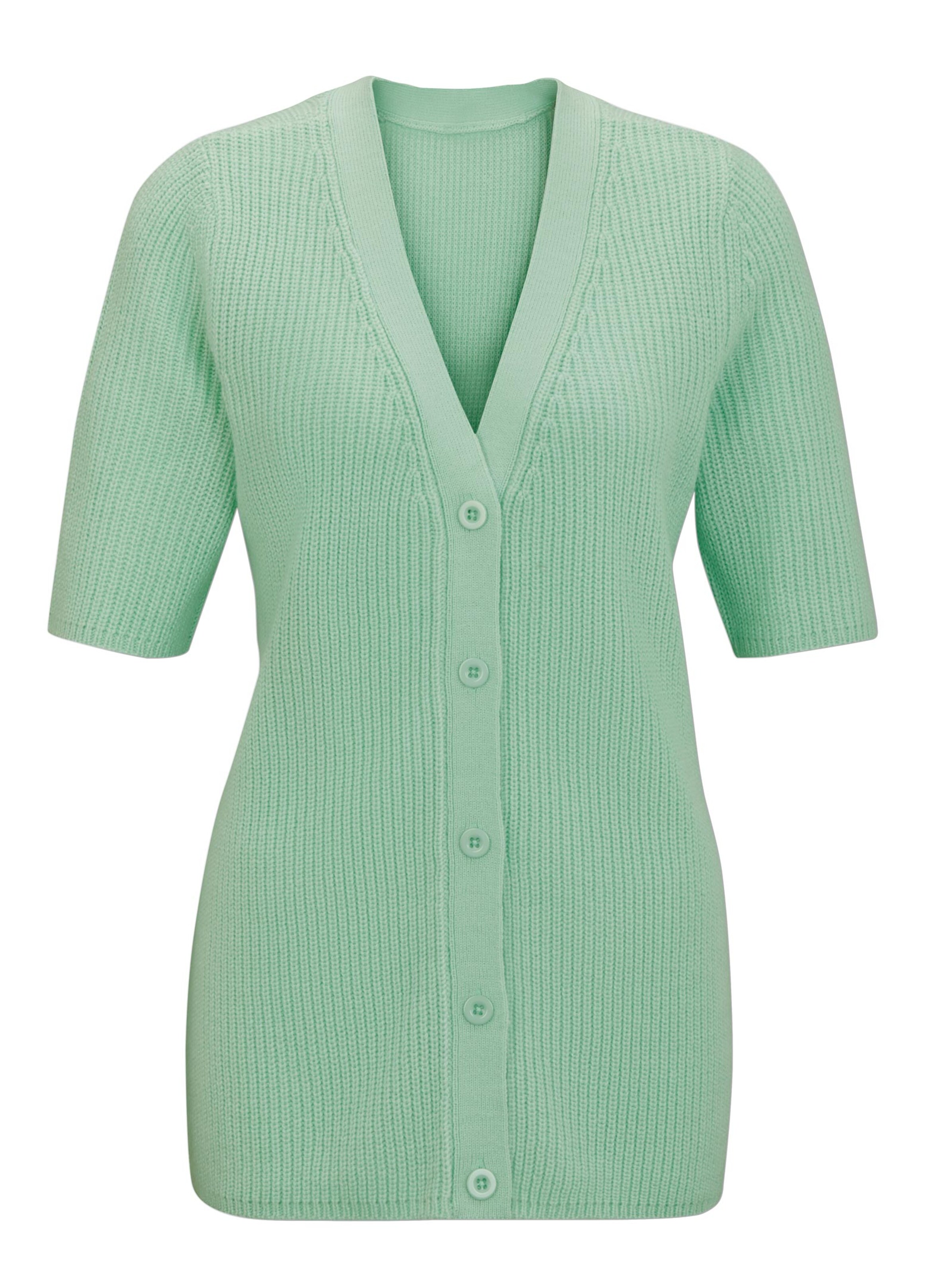 Strickjacke - mint