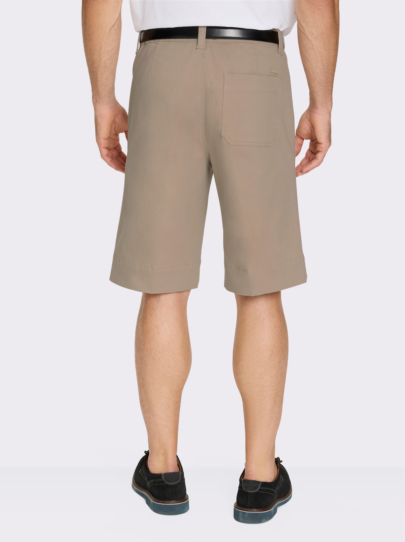 Marco Donati Bermudas mit Bundfalten - beige
