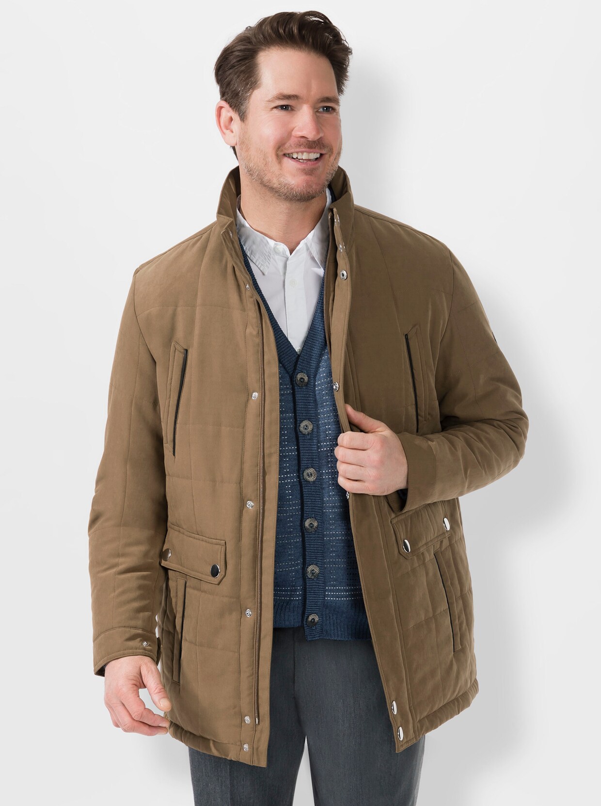 Marco Donati Longjacke - taupe
