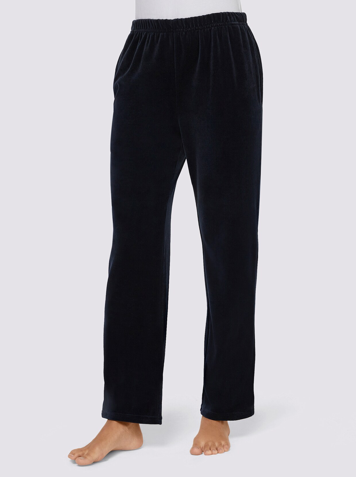 feel good Broeken - marine/donkerrood