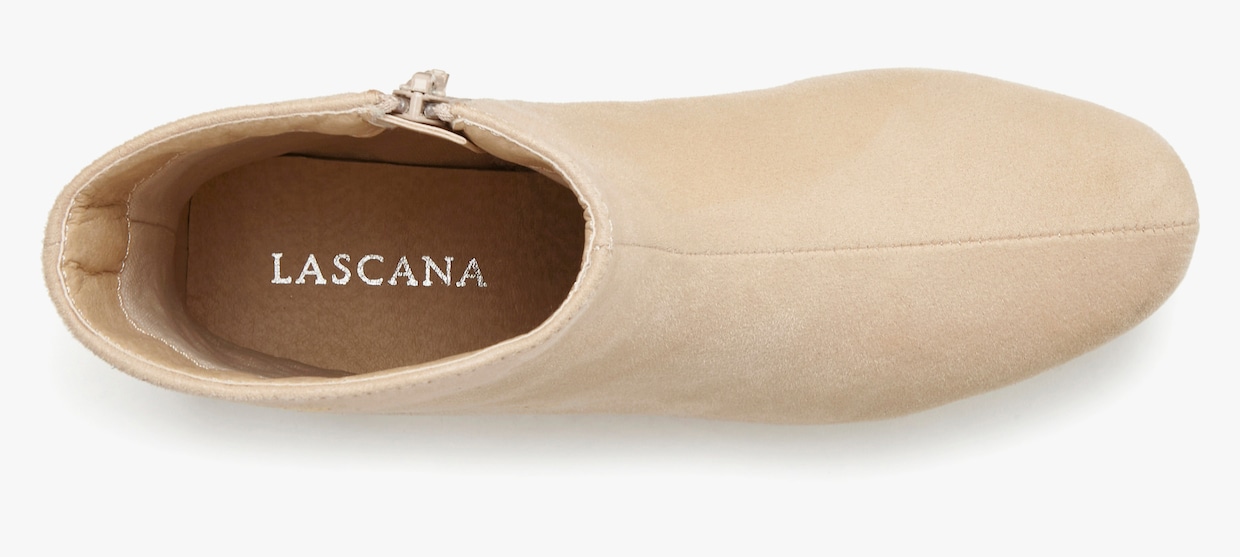 LASCANA Stiefelette - beige