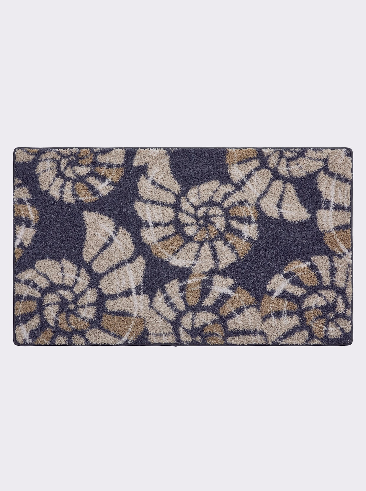 Salonloewe Tapis de bain - gris à motifs