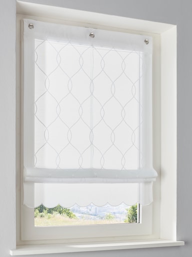 heine home Raffrollo - weiß