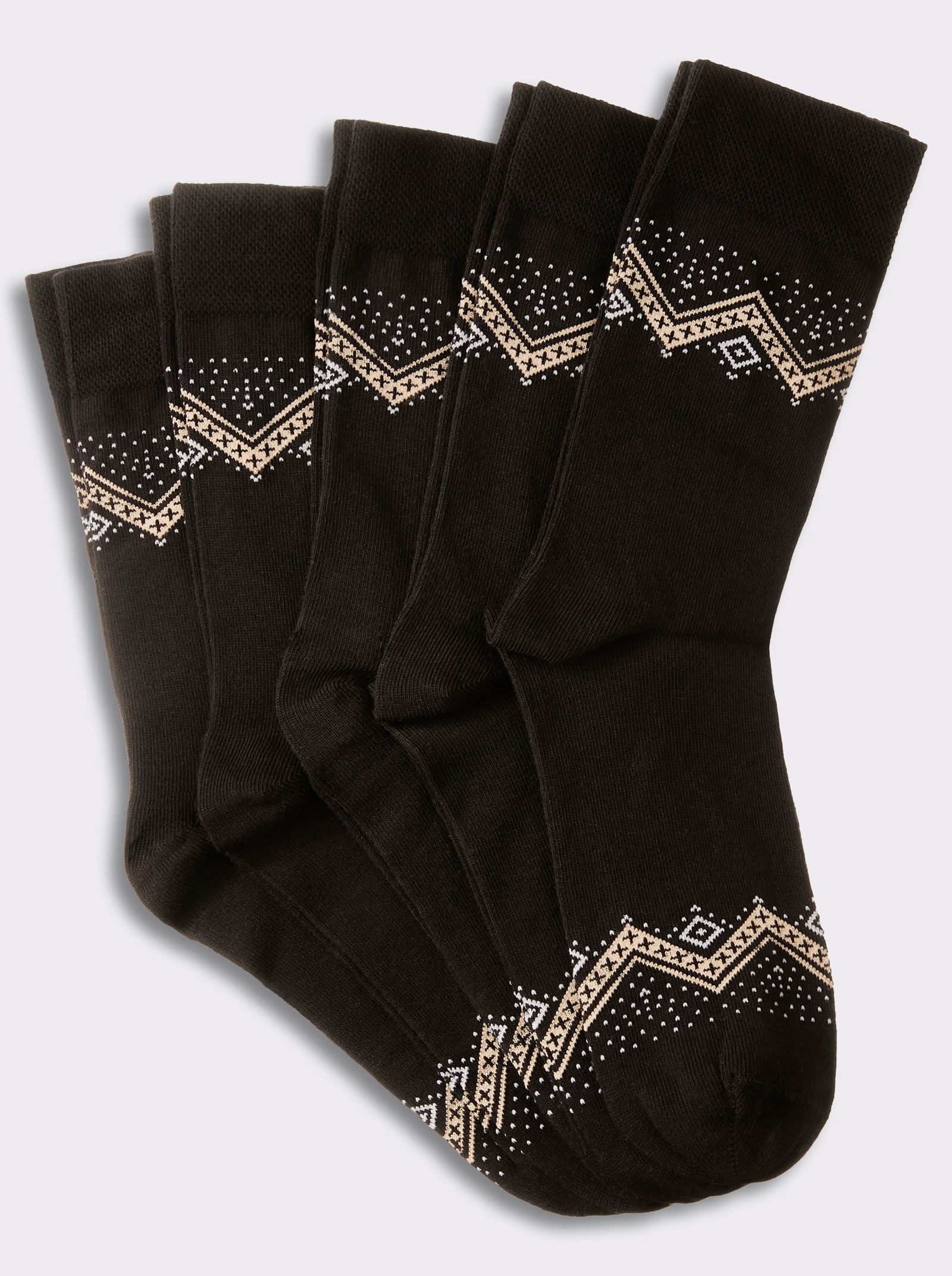 wäschepur Socken - schwarz