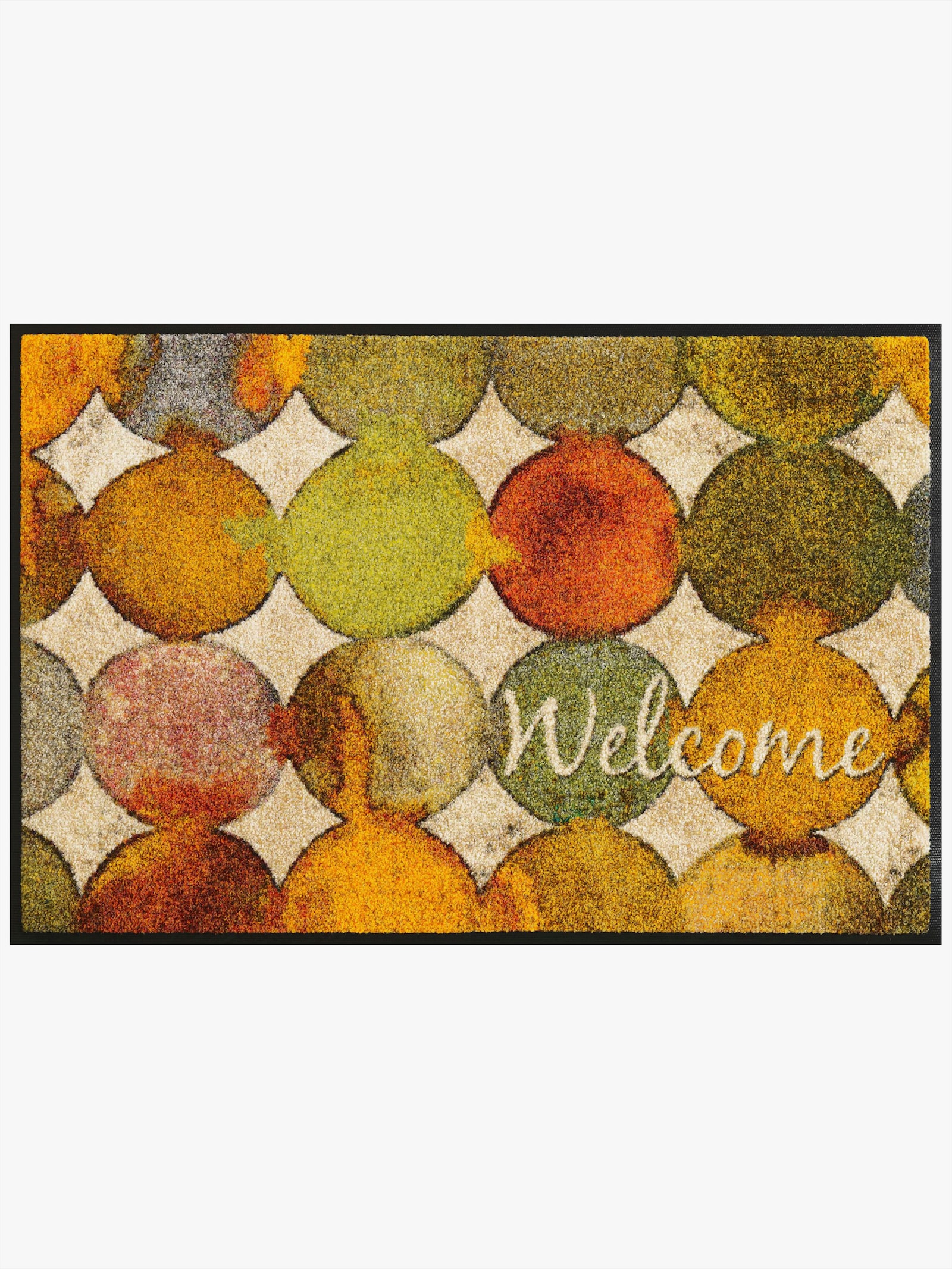 wash+dry by Kleen-Tex Fußmatte - grün-terra