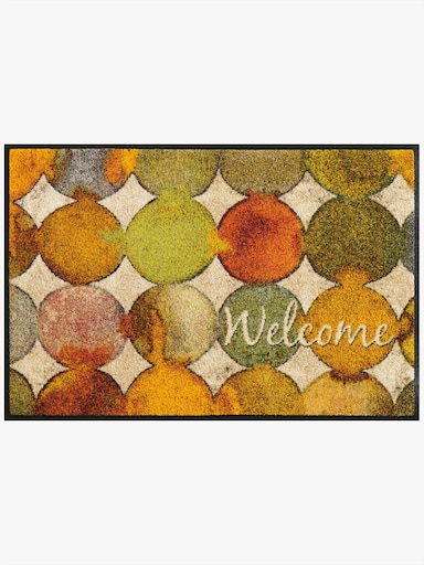 wash+dry by Kleen-Tex Fußmatte - grün-terra