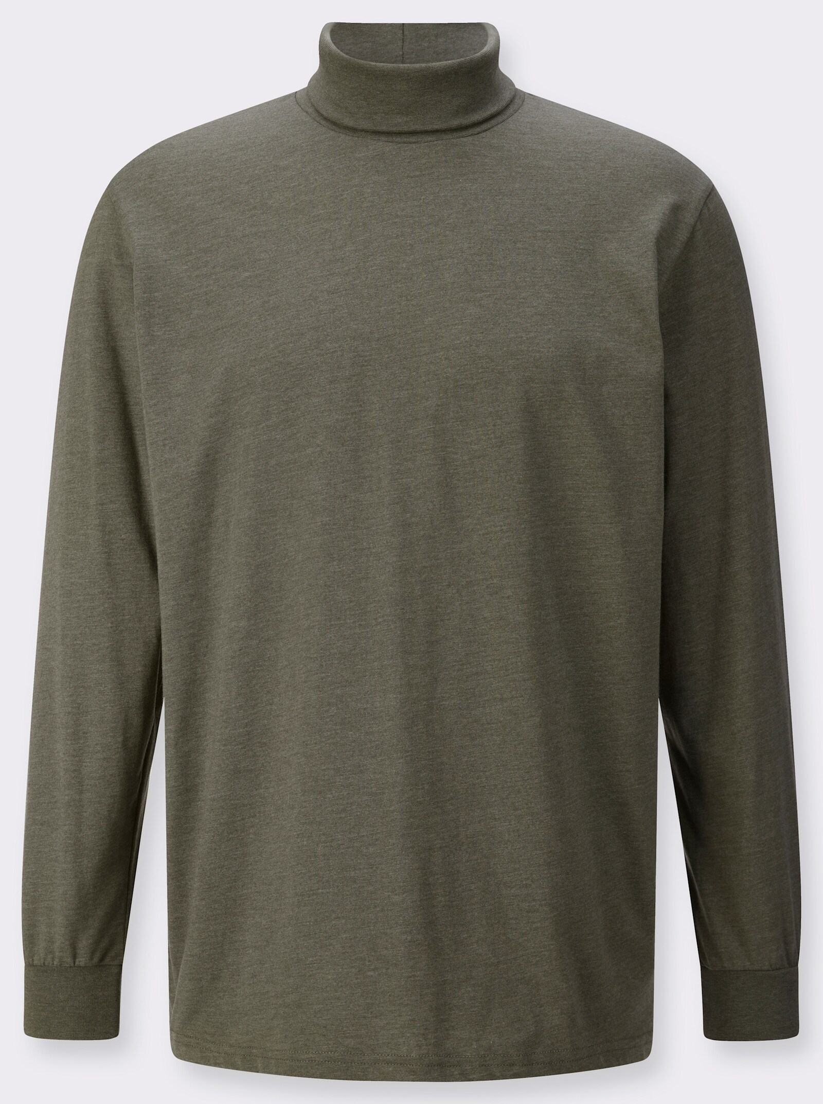 Colshirt - kaki gemêleerd