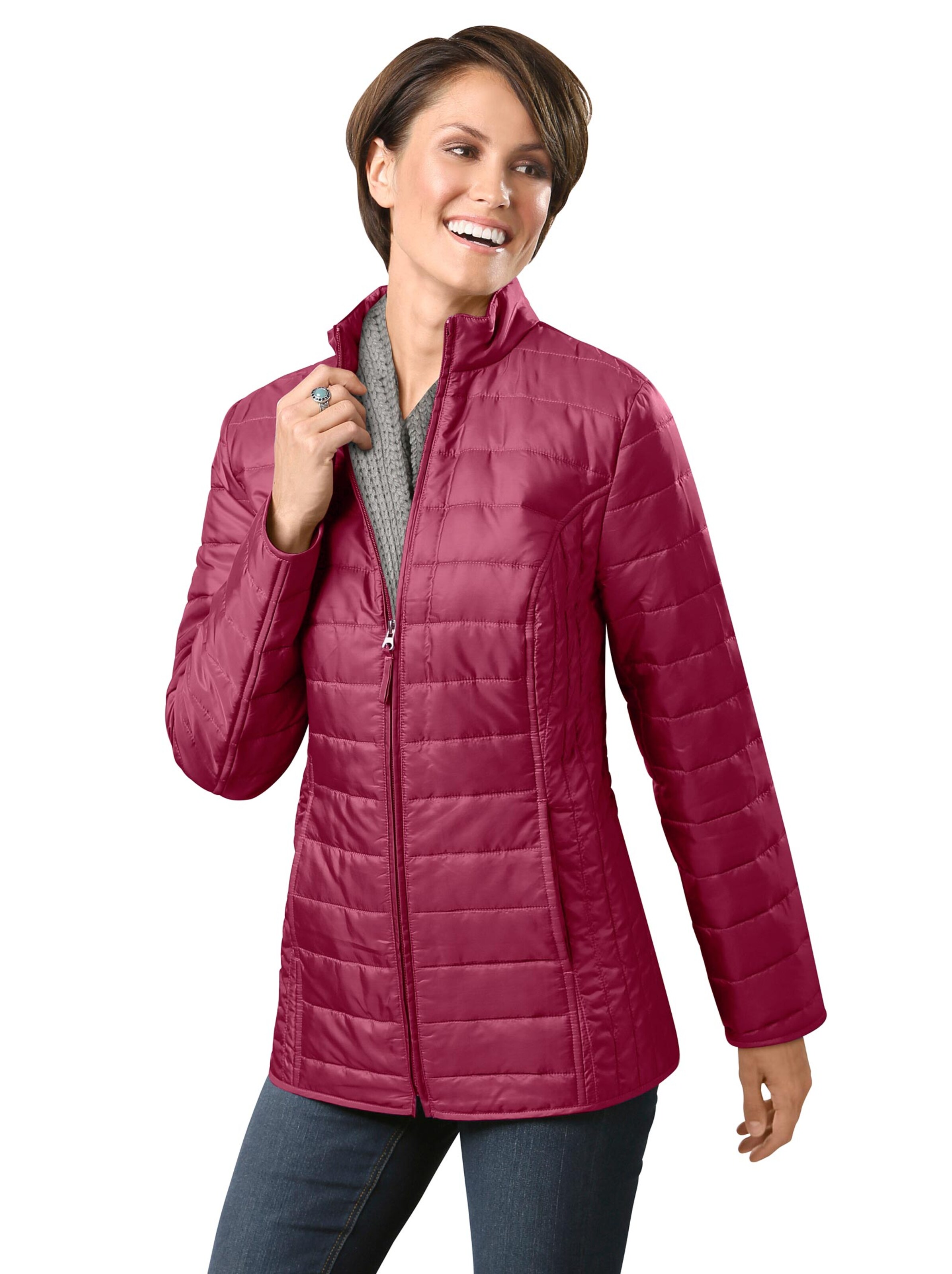 Steppjacke - bordeaux