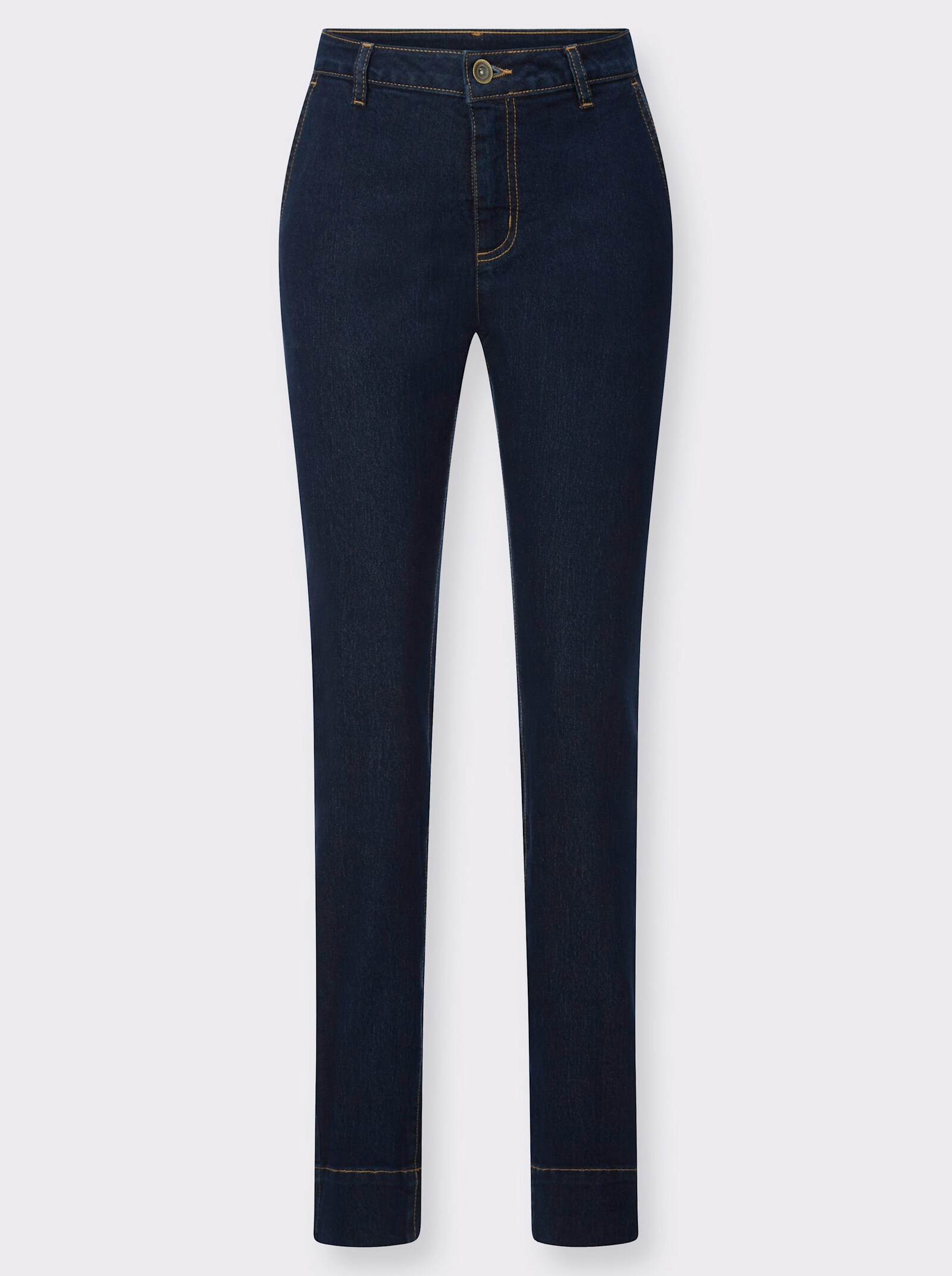 Chinohose in Denim-Qualität - dark blue