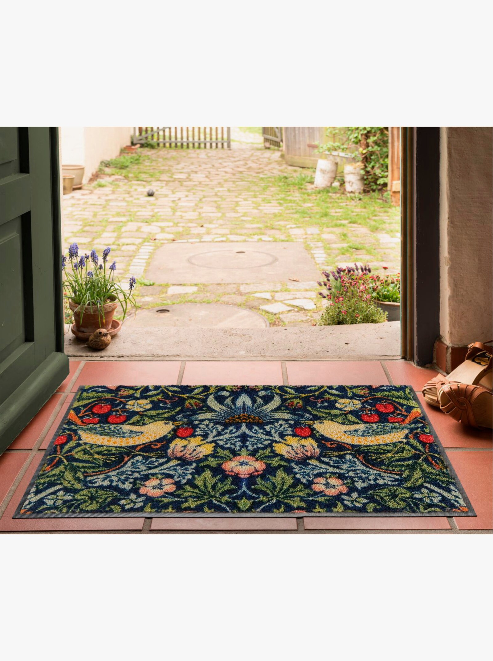 Salonloewe Fußmatte - dunkelblau-bedruckt