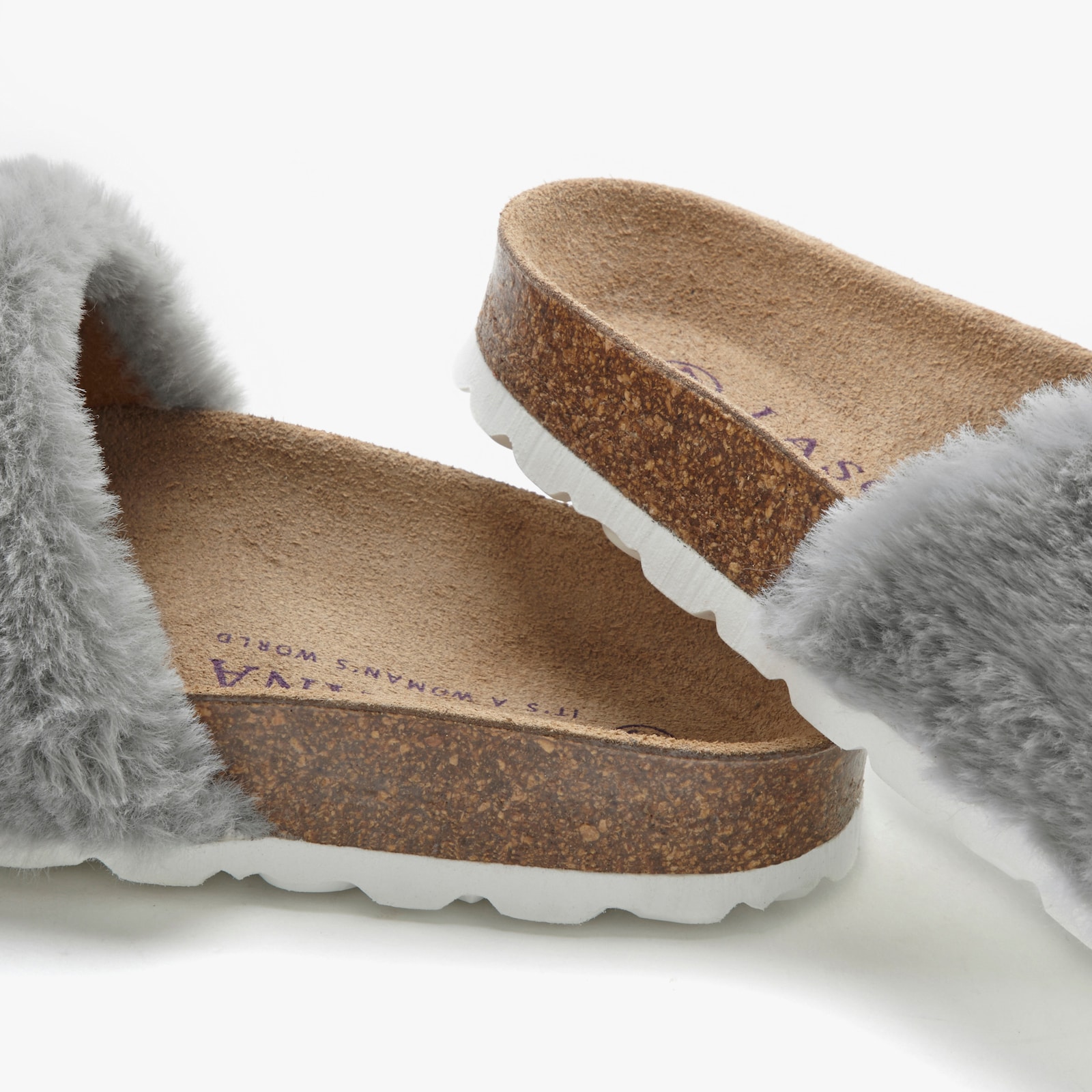 LASCANA Hausschuh - grau