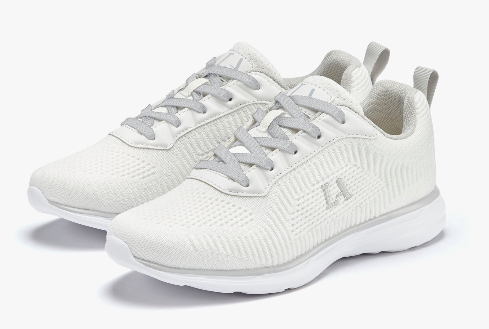 LASCANA Sneaker - wit/lichtgrijs