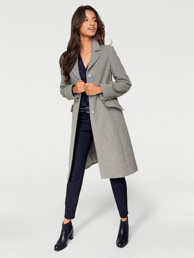 heine Manteau court - gris-chiné