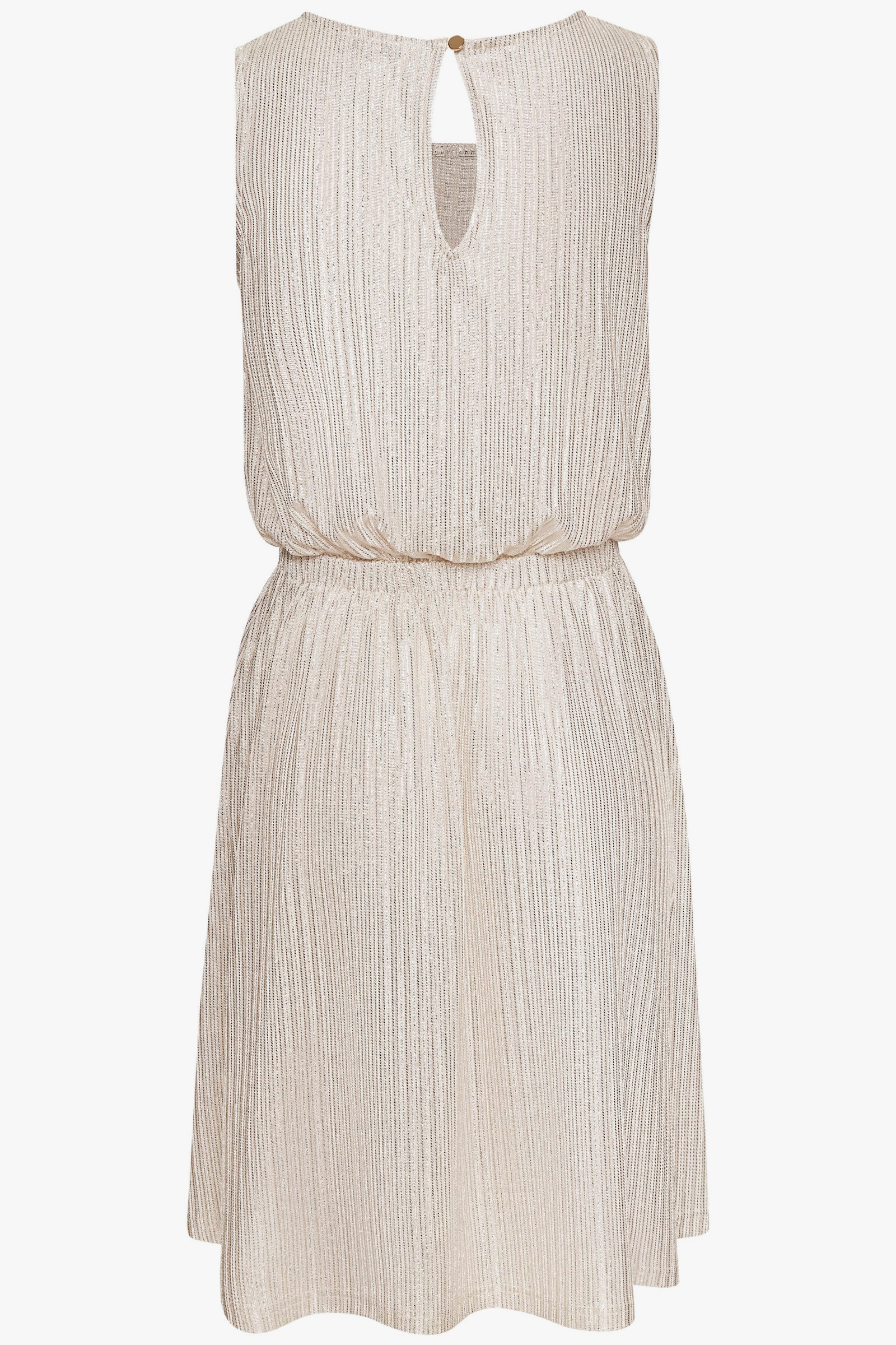 LASCANA Sommerkleid - beige-goldfarben