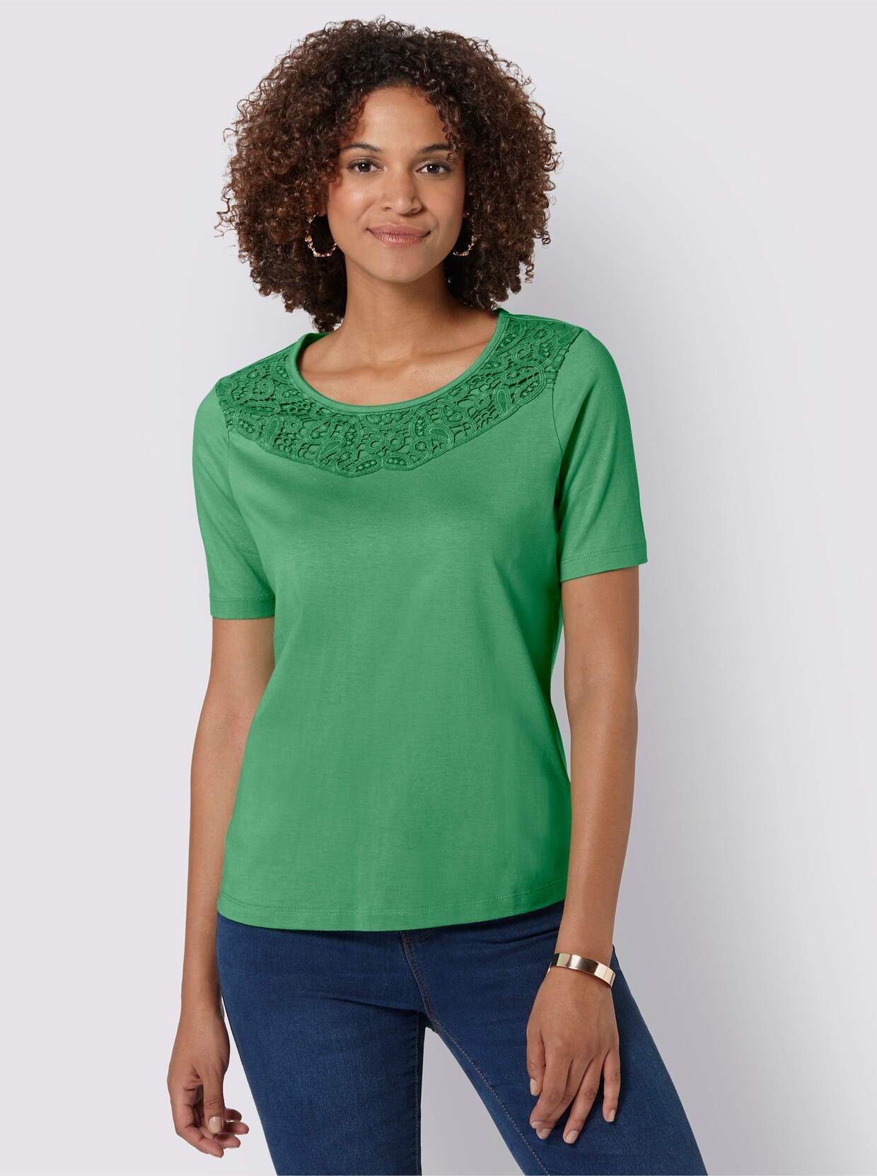 Shirt met korte mouwen - groen