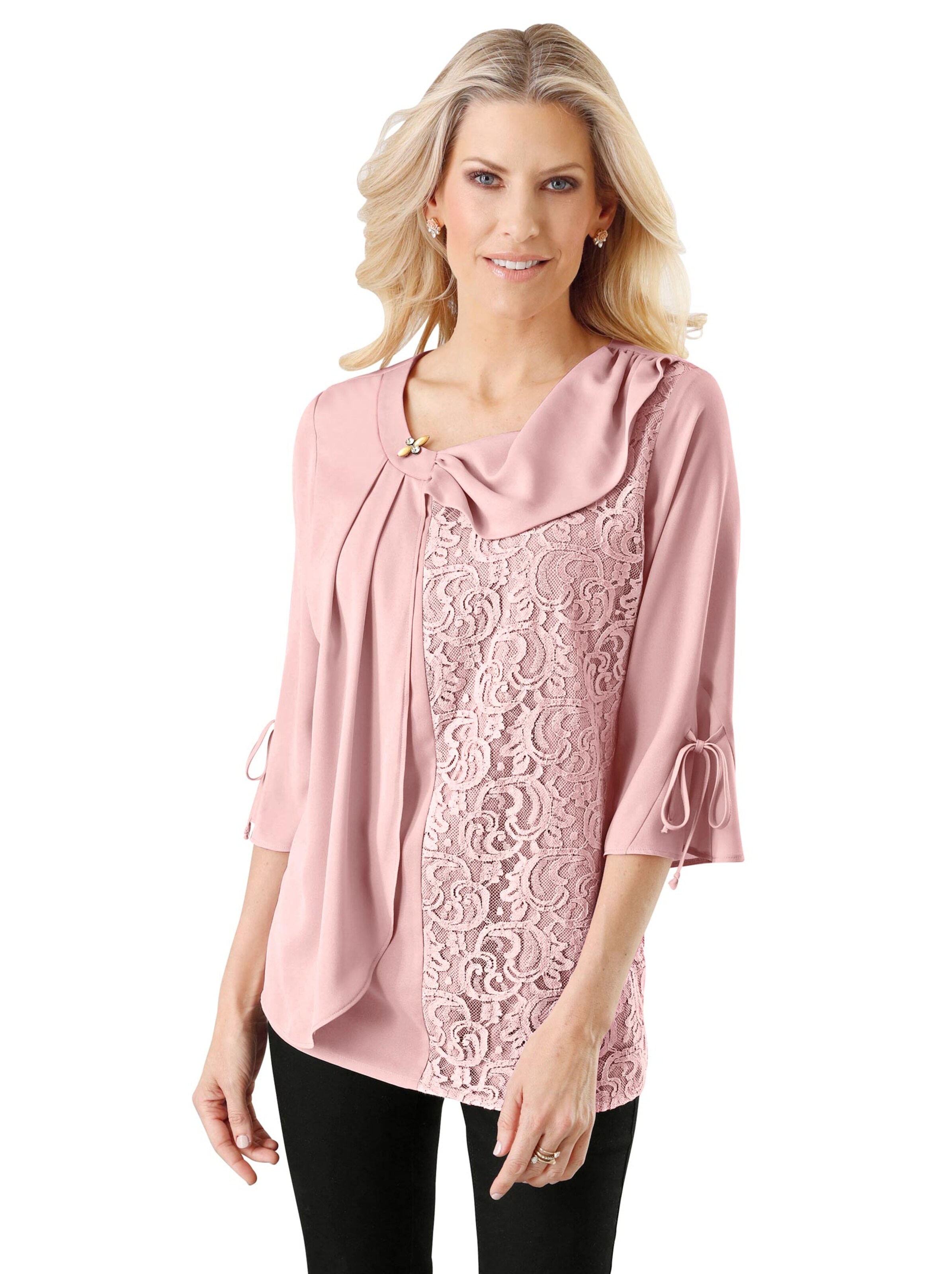 Spitzentunika - rosé