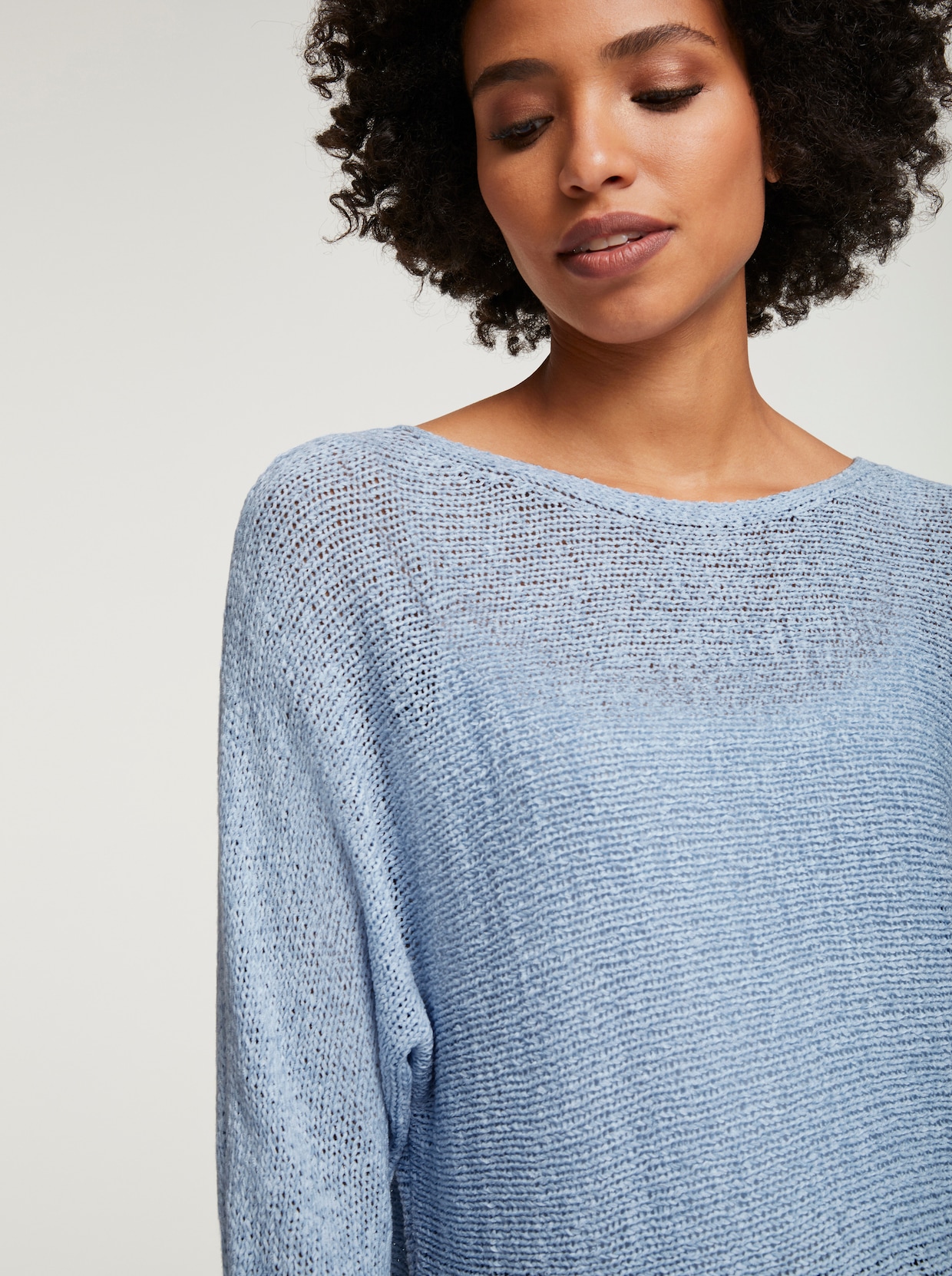 heine 3/4 Arm-Pullover - eisblau