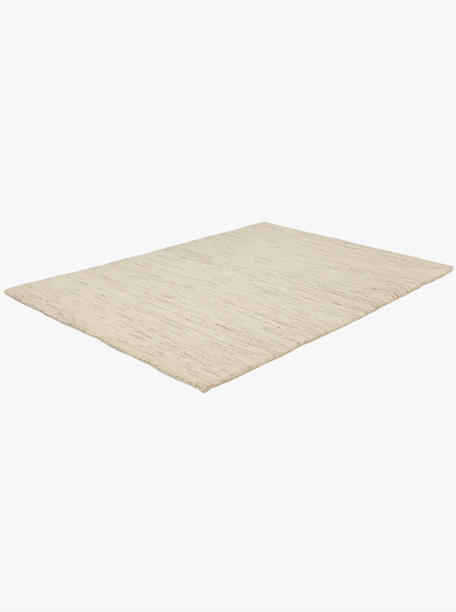 Theko Teppich - natur-grau