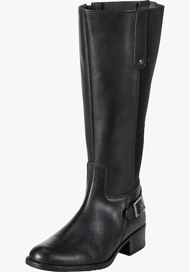 sheego Weitschaftstiefel - schwarz