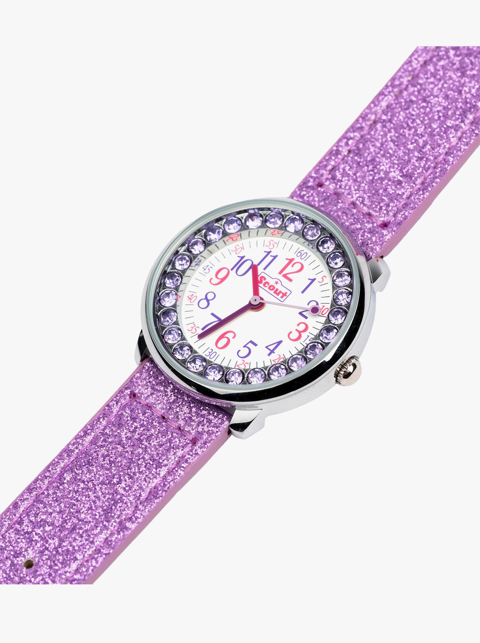 Uhr - violett
