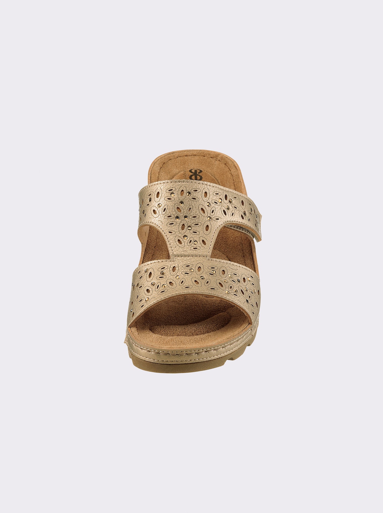 Gemini Pantolette - goldfarben