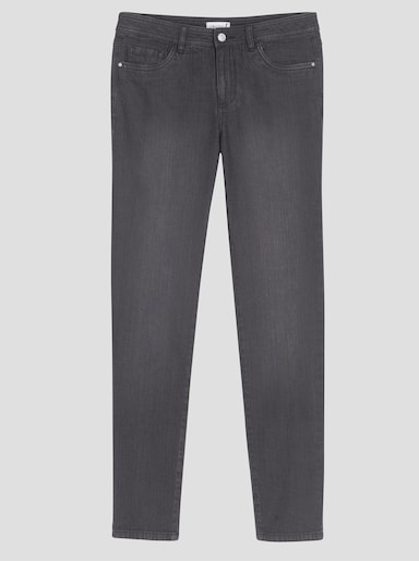 5-Pocket-Jeans mit schmalen Beinen - grey-denim