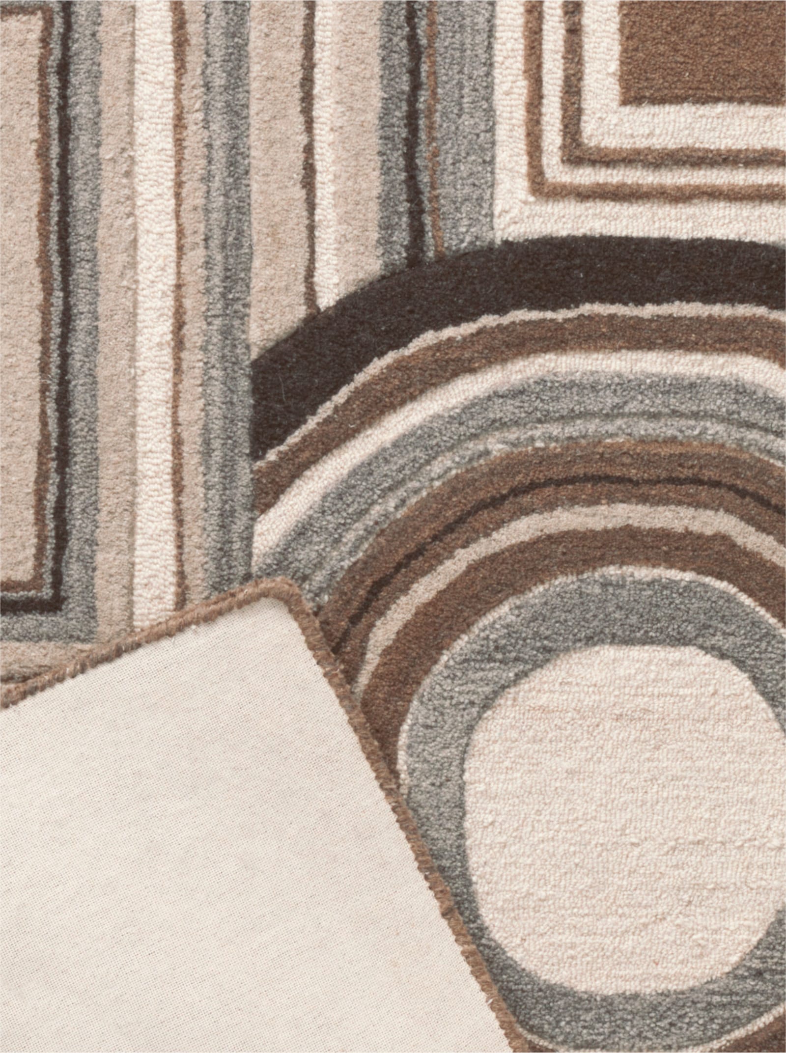 heine home Teppich - braun-beige