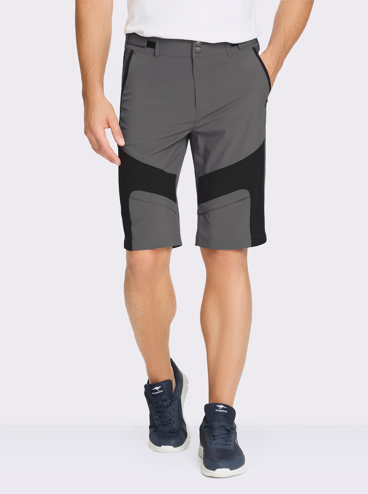 Catamaran Sports Funktionshose - anthrazit-schwarz