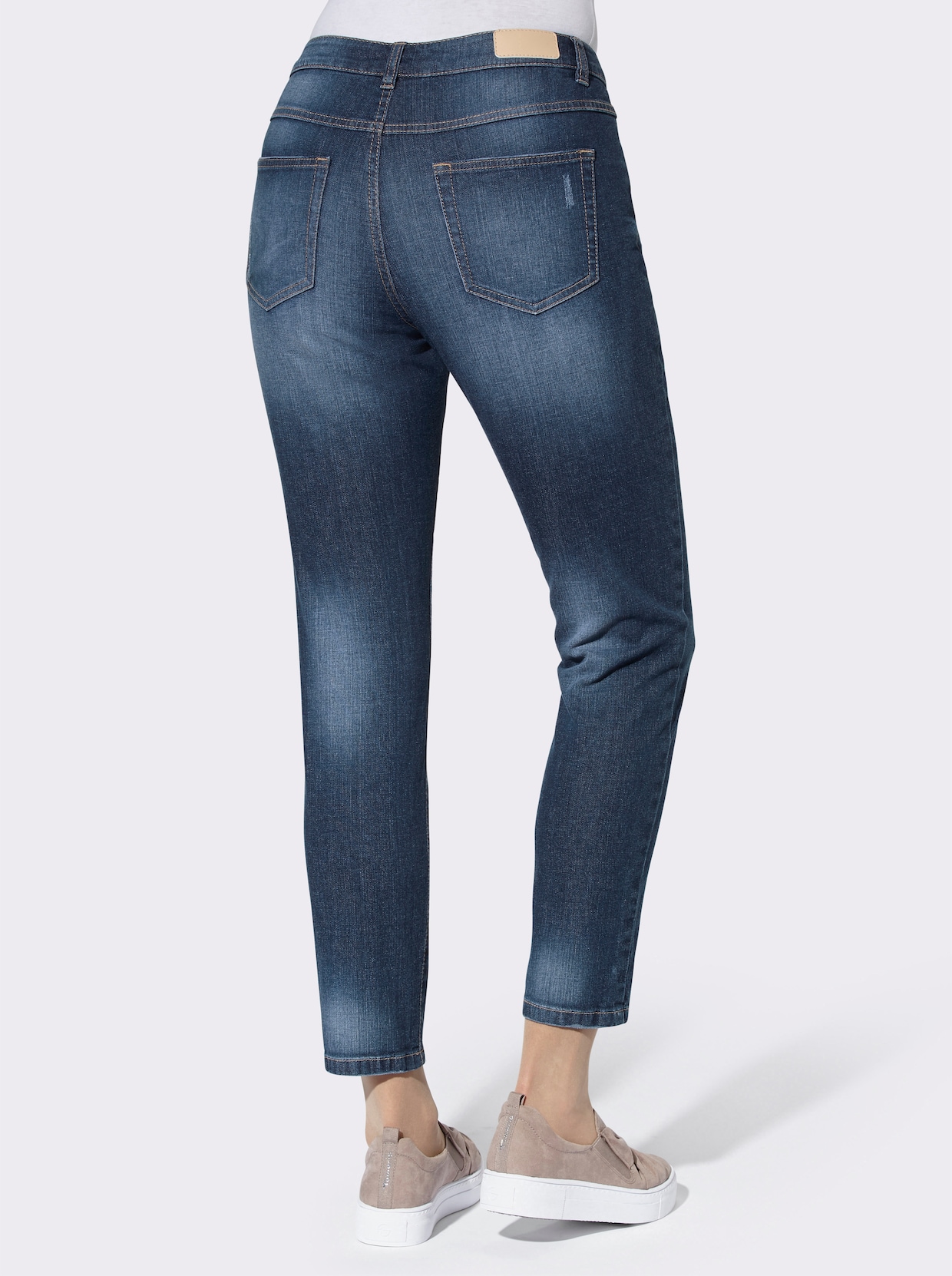 5-Pocket-Jeans - blue-stone-washed