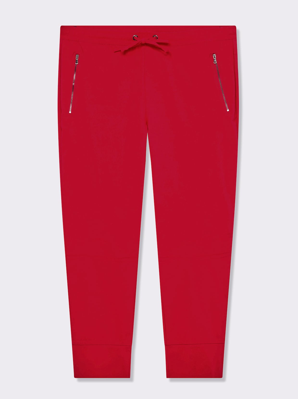 Jogg Pants mit Passformsattel hinten - rot