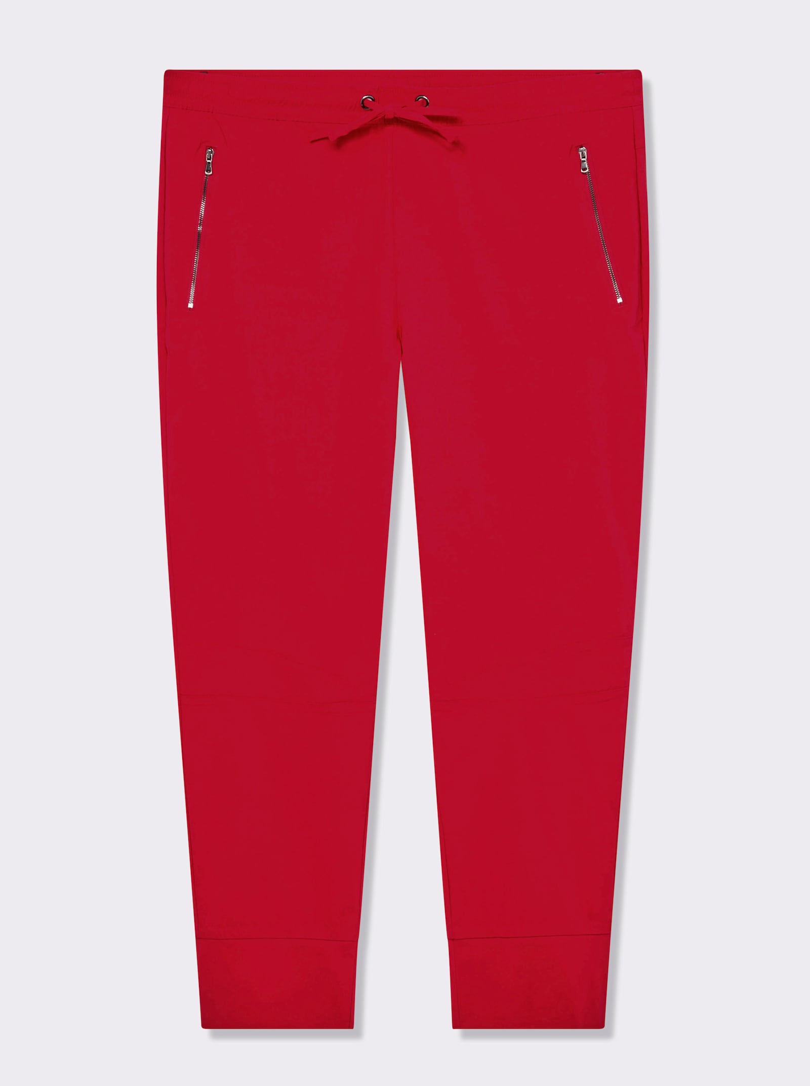 Jogg Pants mit Passformsattel hinten - rot