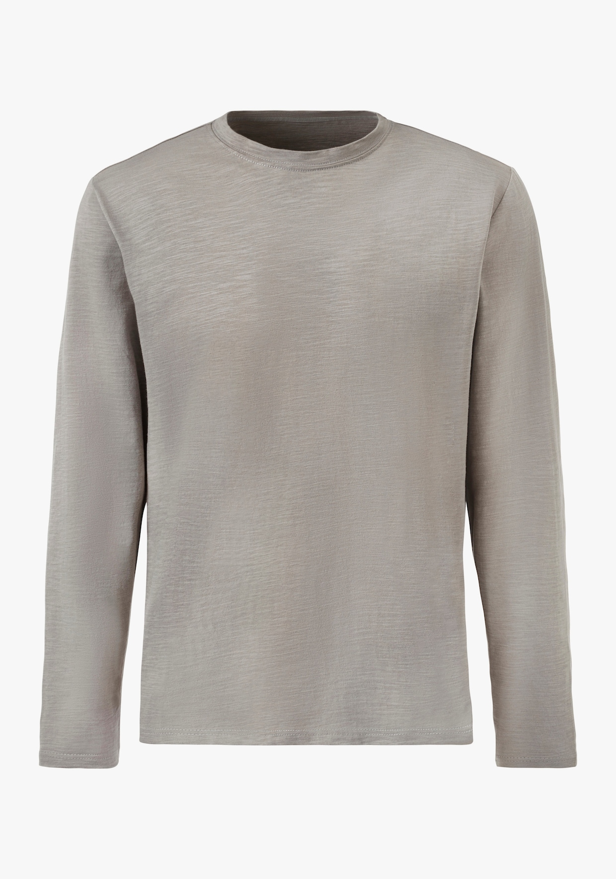 Shirt met lange mouwen - blauw/grijs